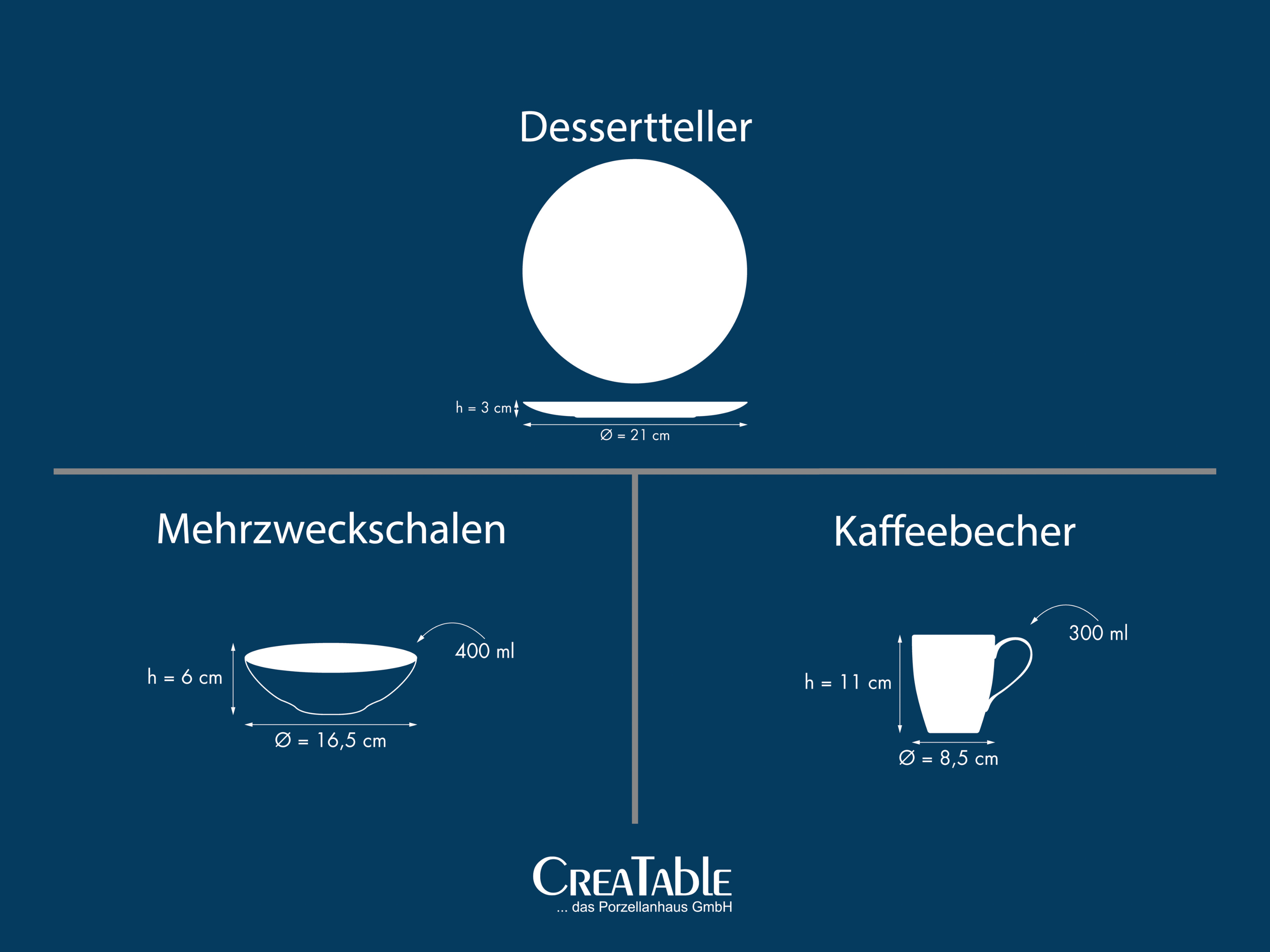Kaffeeservice NATURE