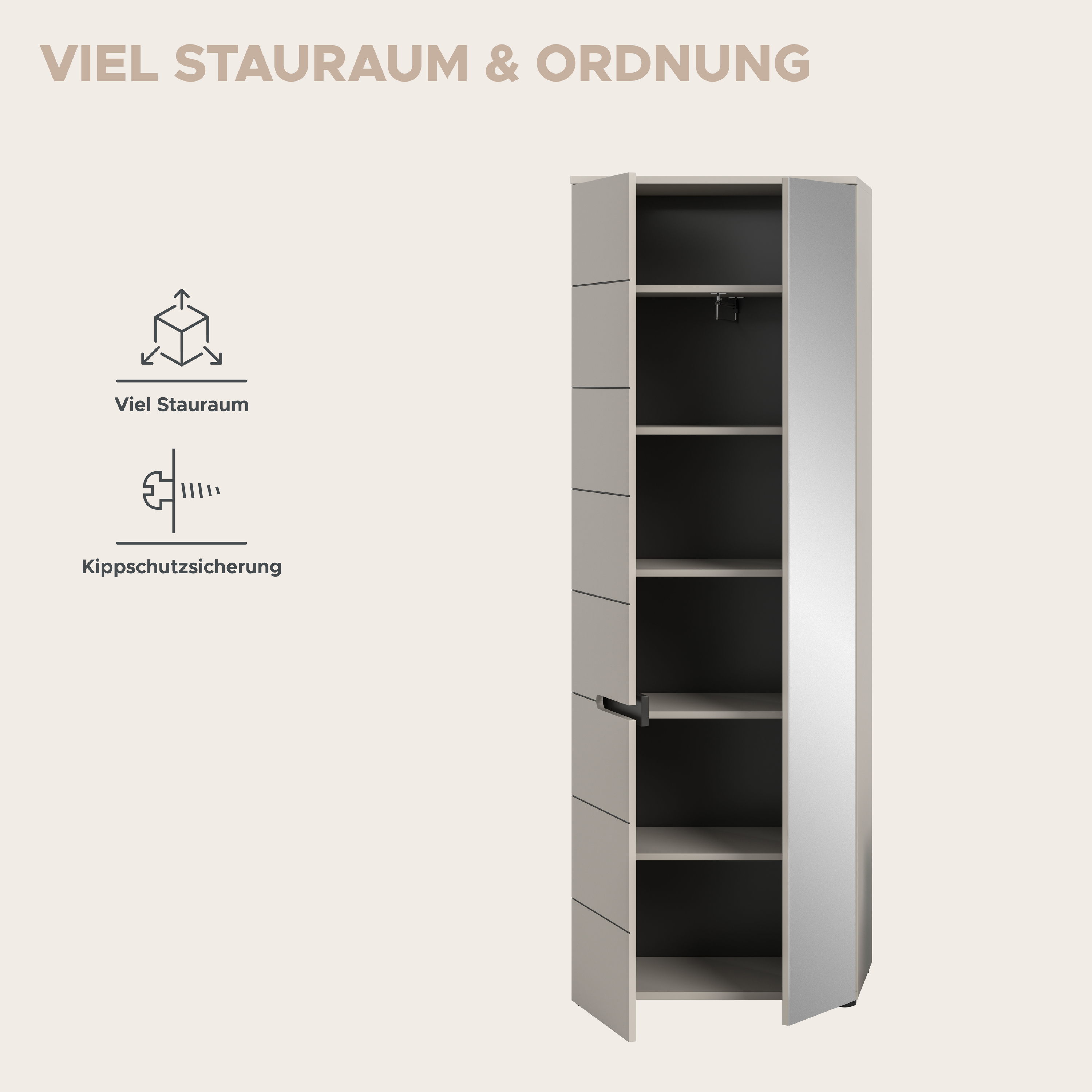 Garderobenschrank CANU