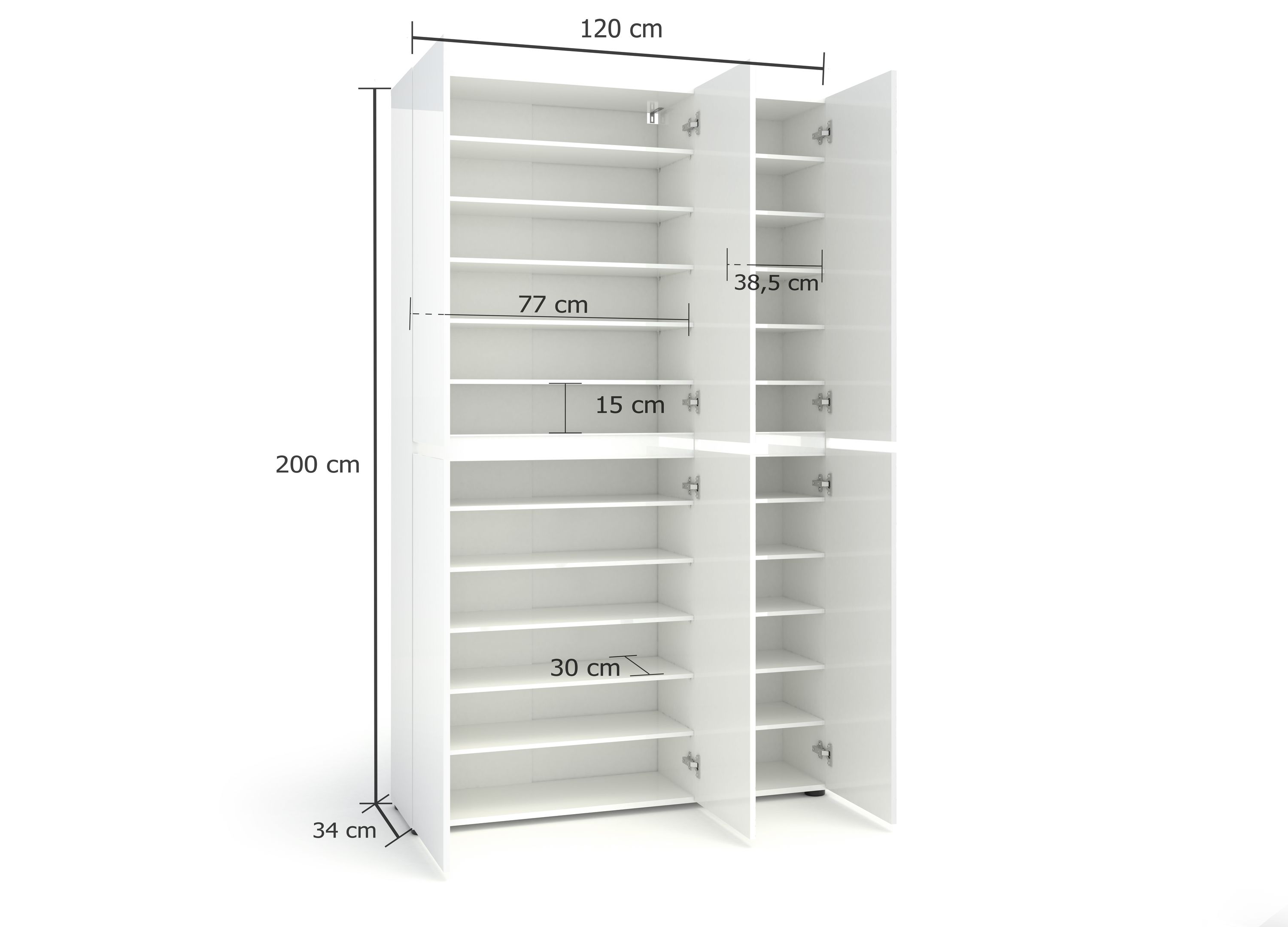 Schuhschrank MISTER BIANCO