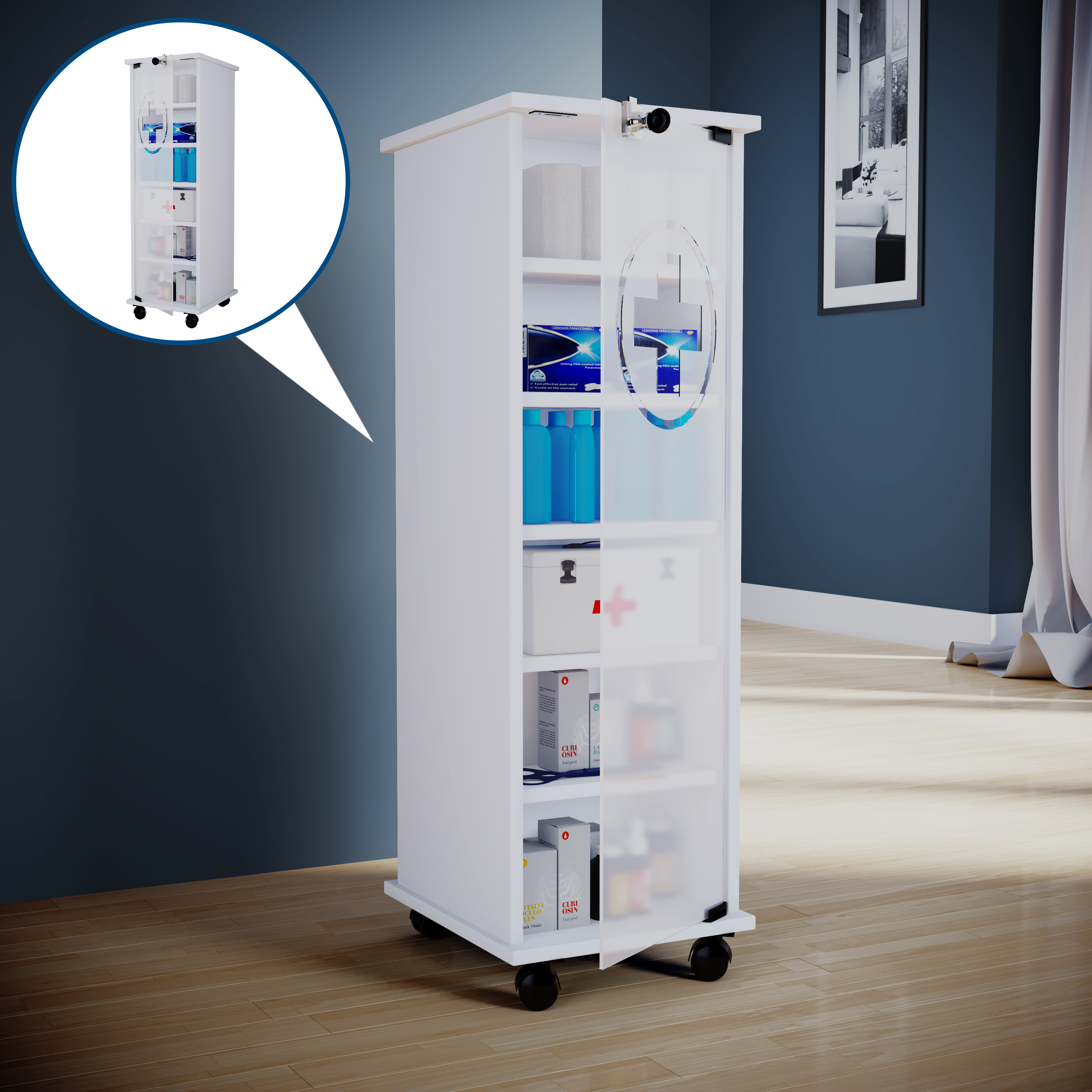 Medizinschrank NILASU