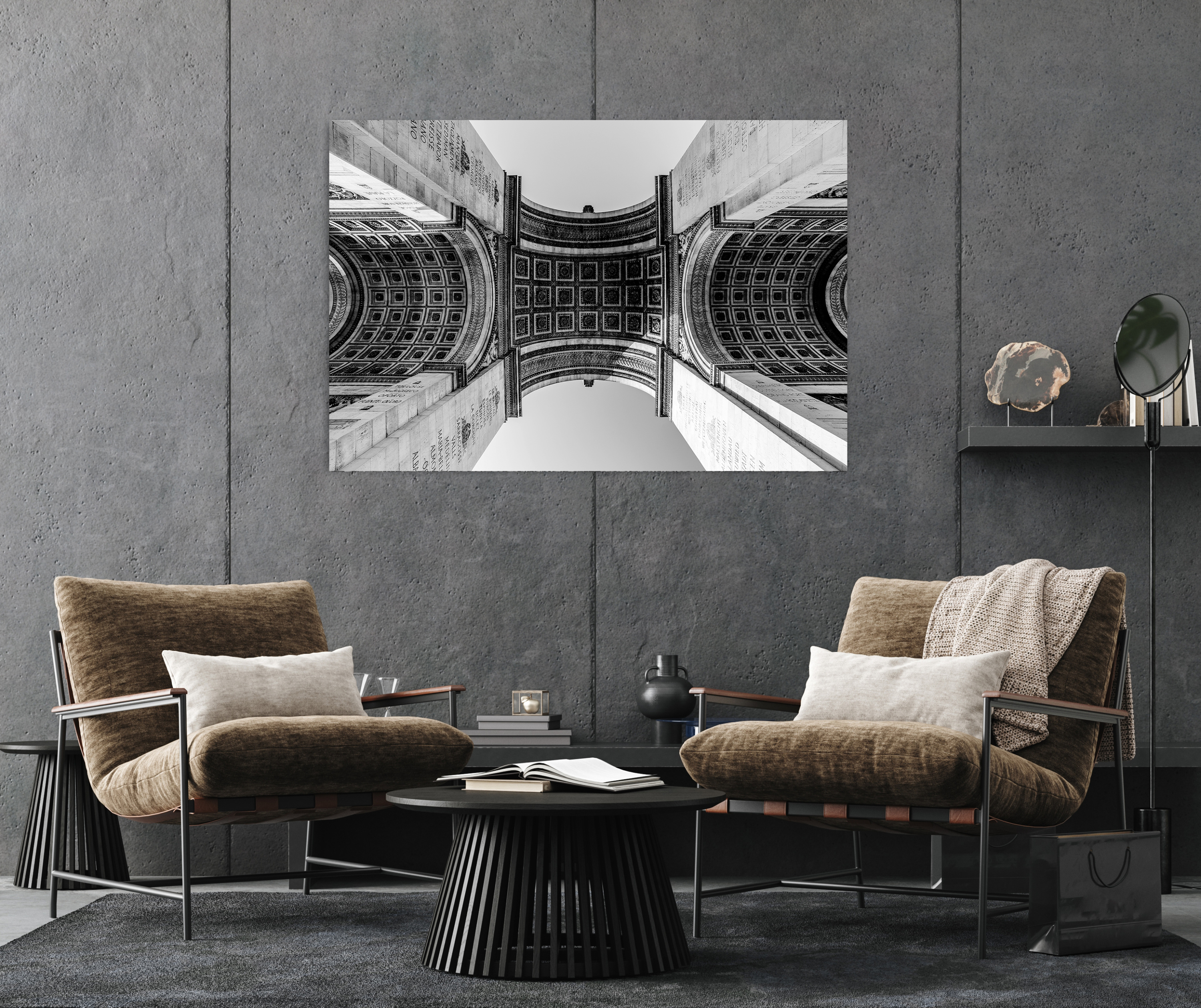 Alu-Dibond Bild Industrial