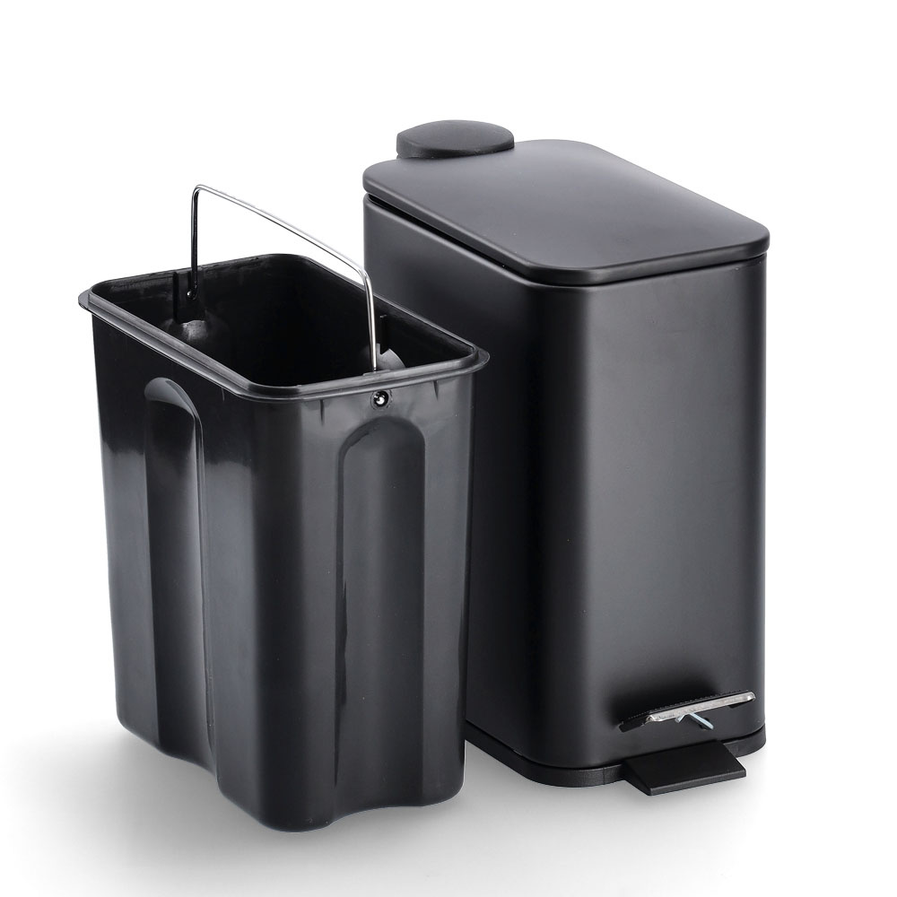 Abfalleimer SOFTY schwarz