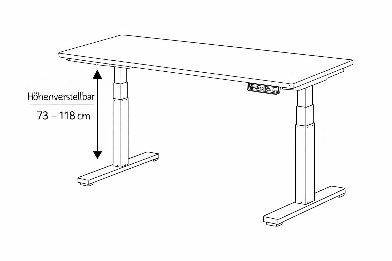 Schreibtisch BARDIA