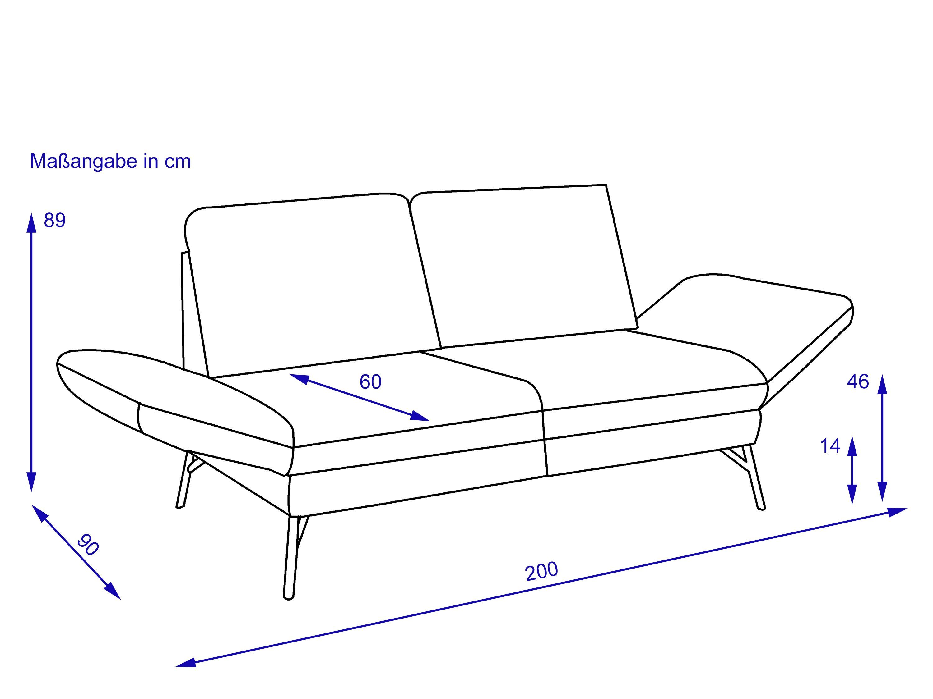 Sofa 2 Sitzer MONDO ASSEA