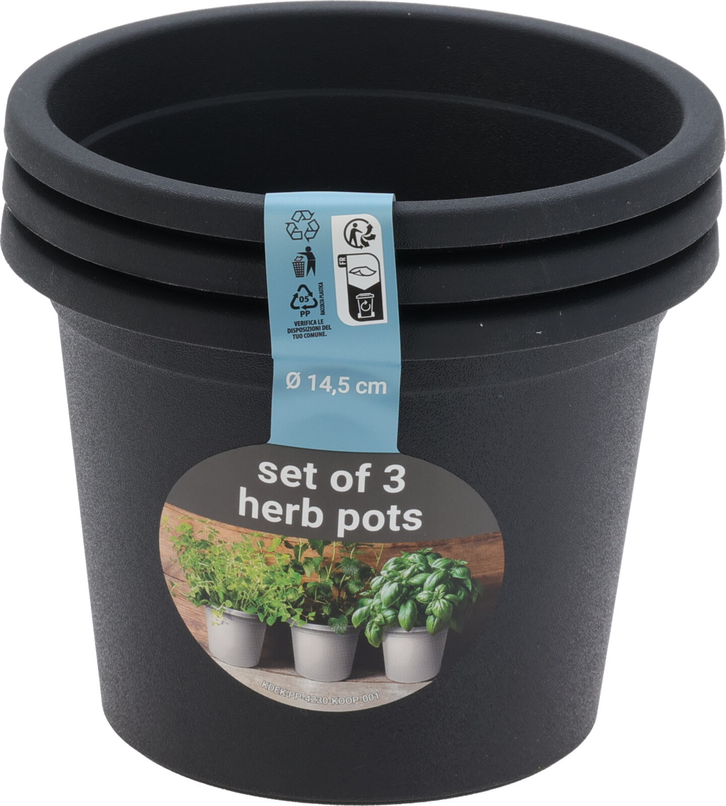 Pflanzgefäß-Set CASA 3-teilig