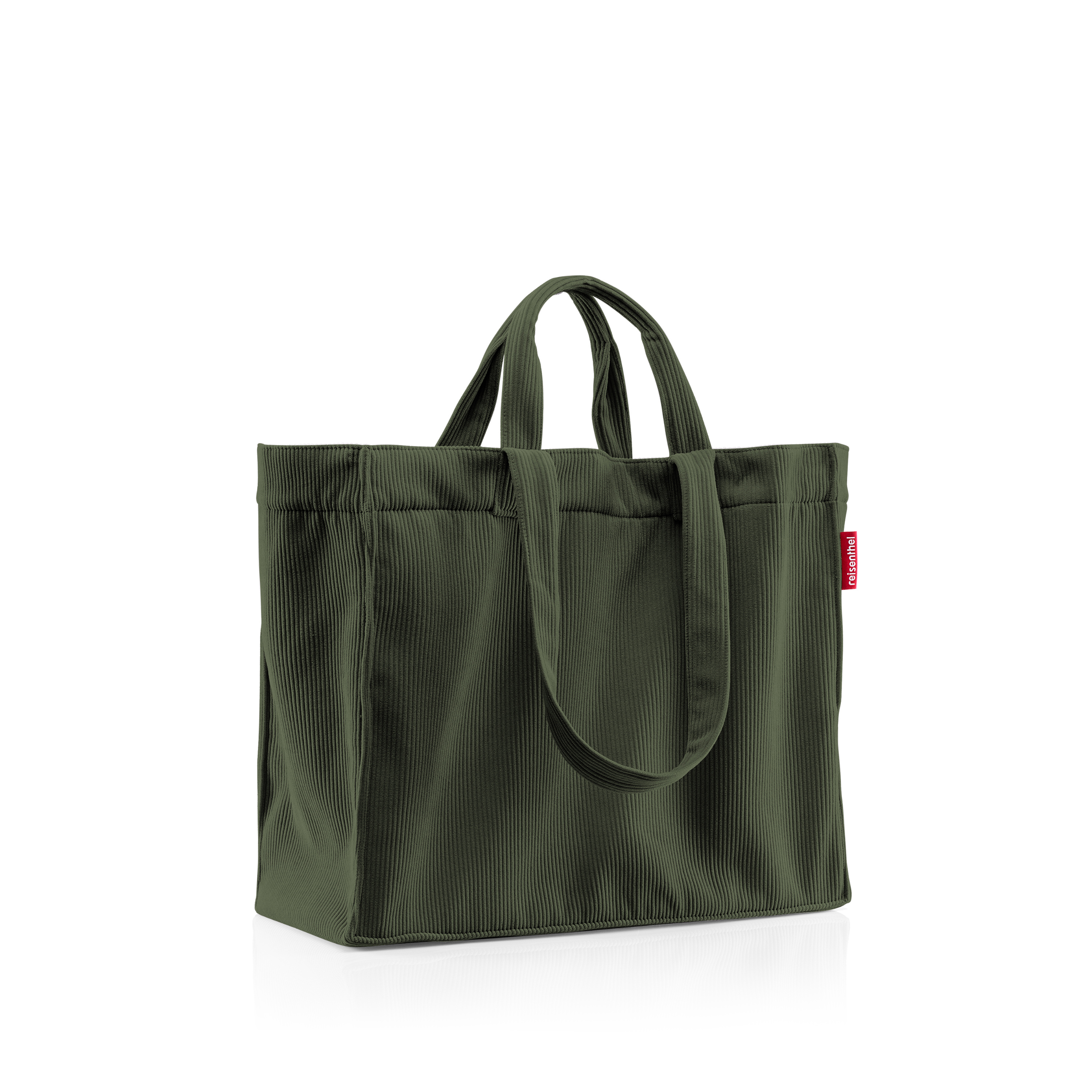 softshopper reisenthel - cord dark matcha