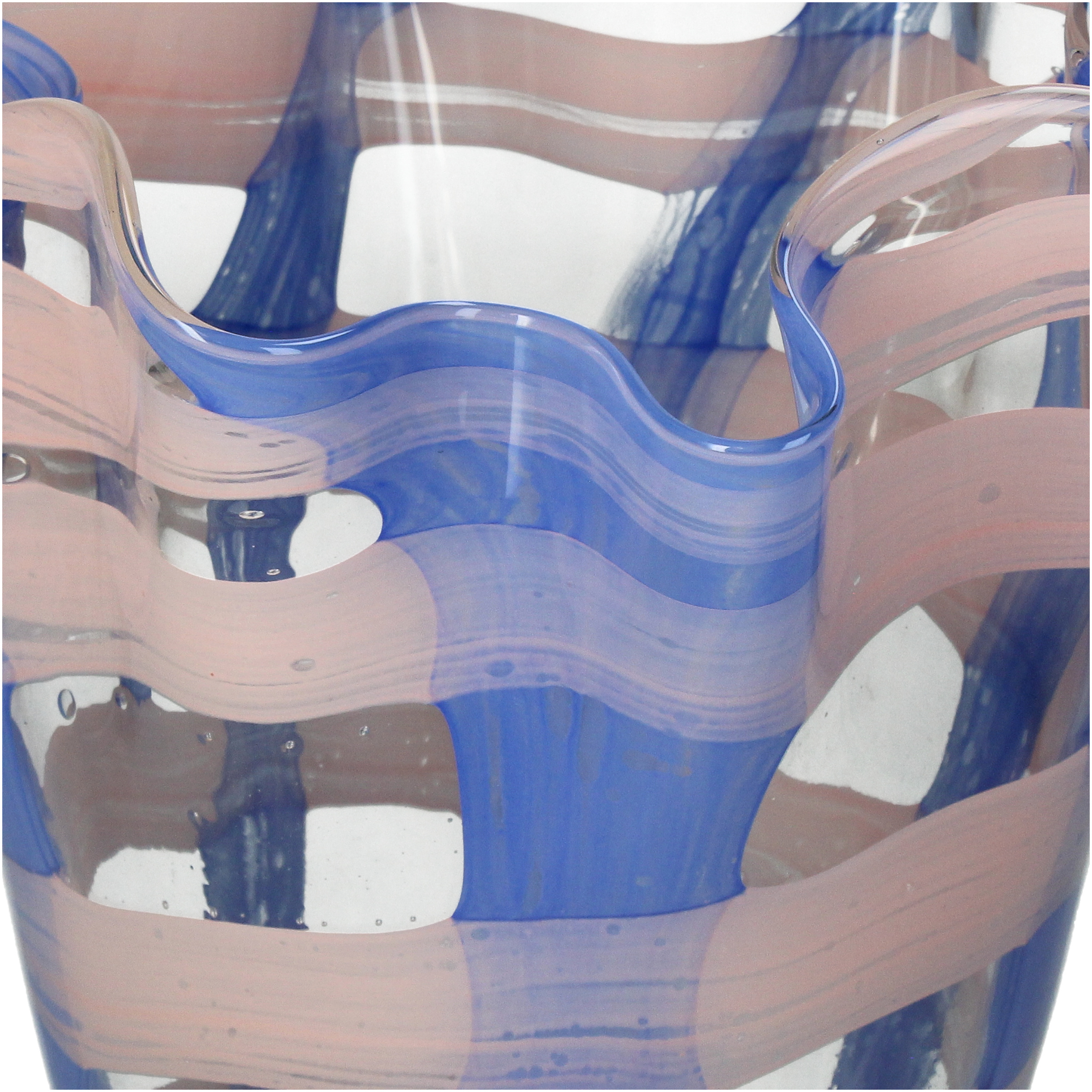 Vase HAYLEY blau