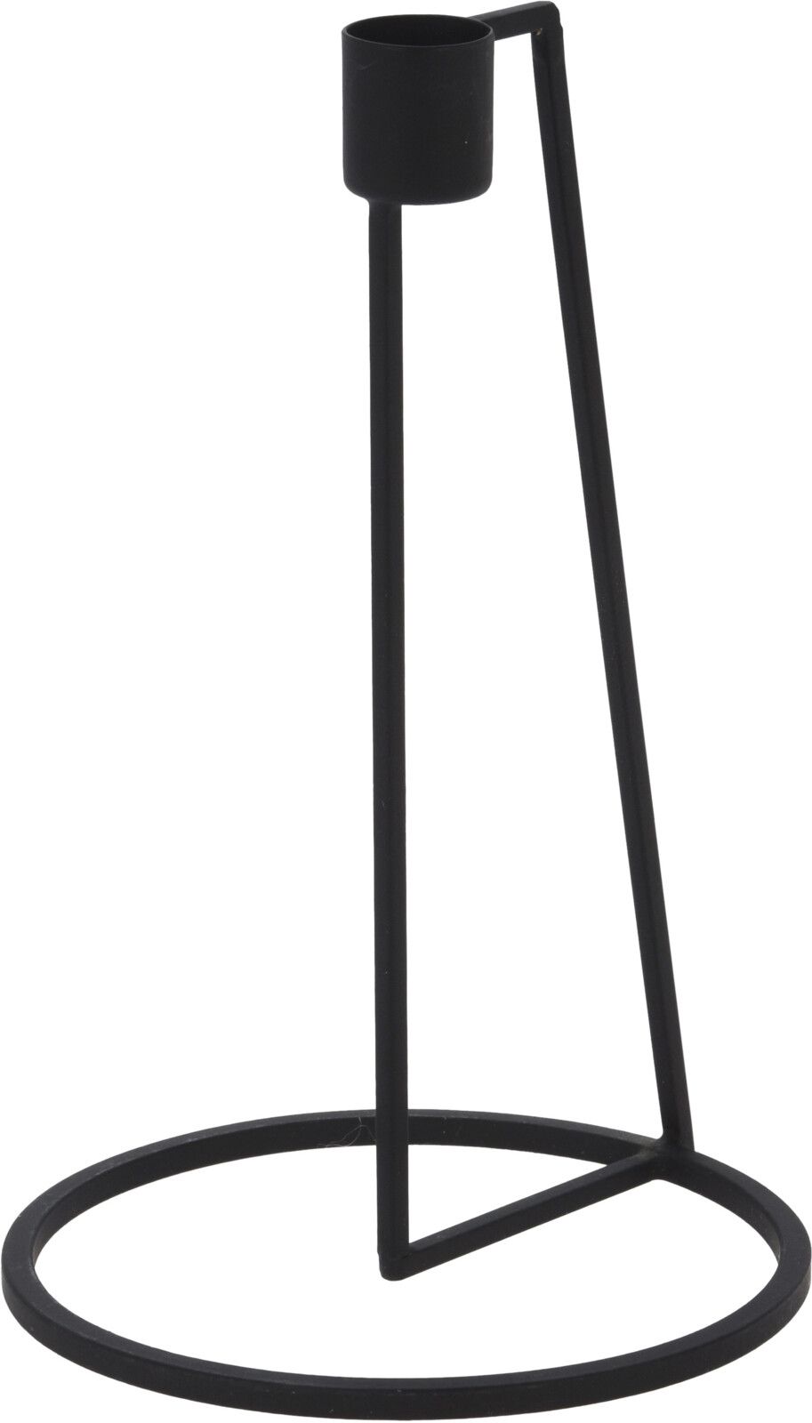 Kerzenhalter ONE schwarz