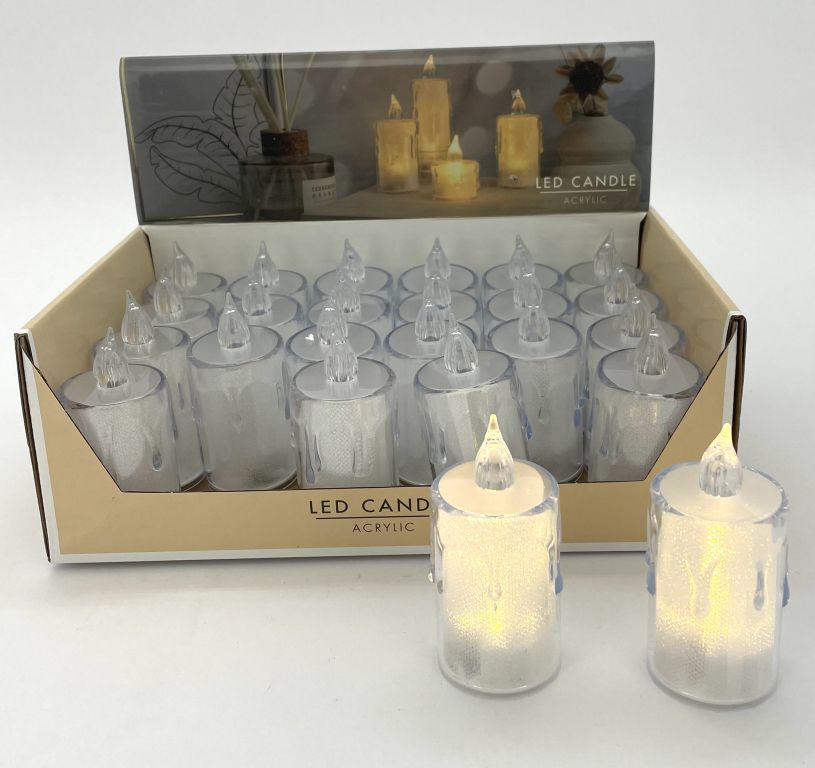 Teelicht LED ACRYL