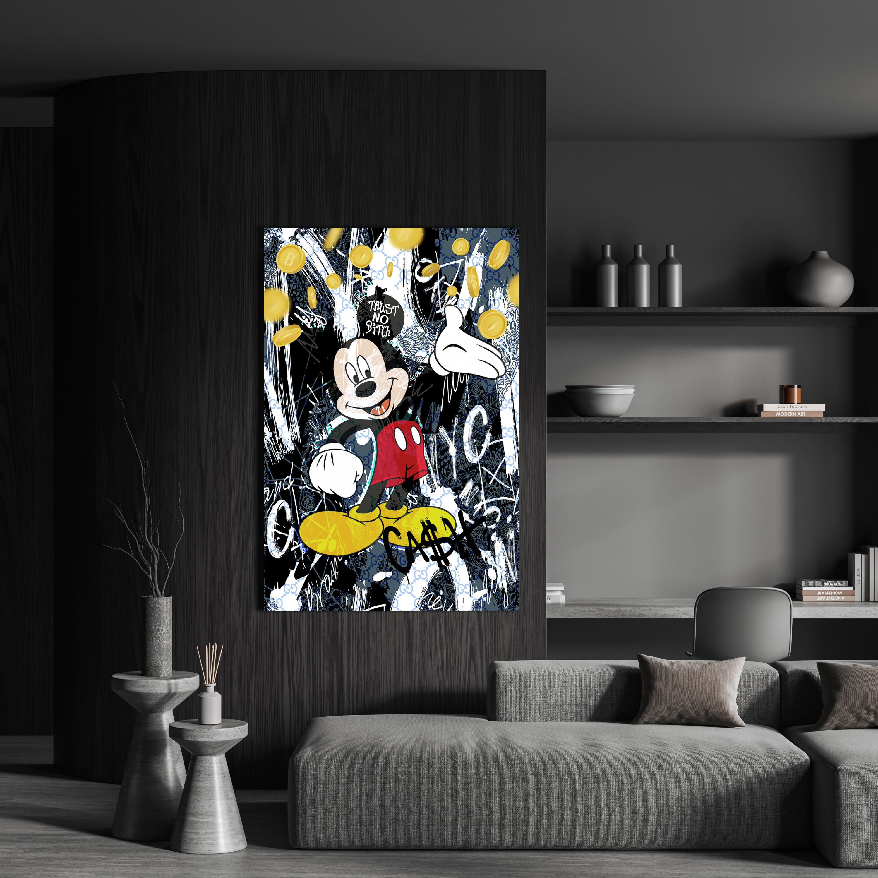 Acrylglasbild Graffiti