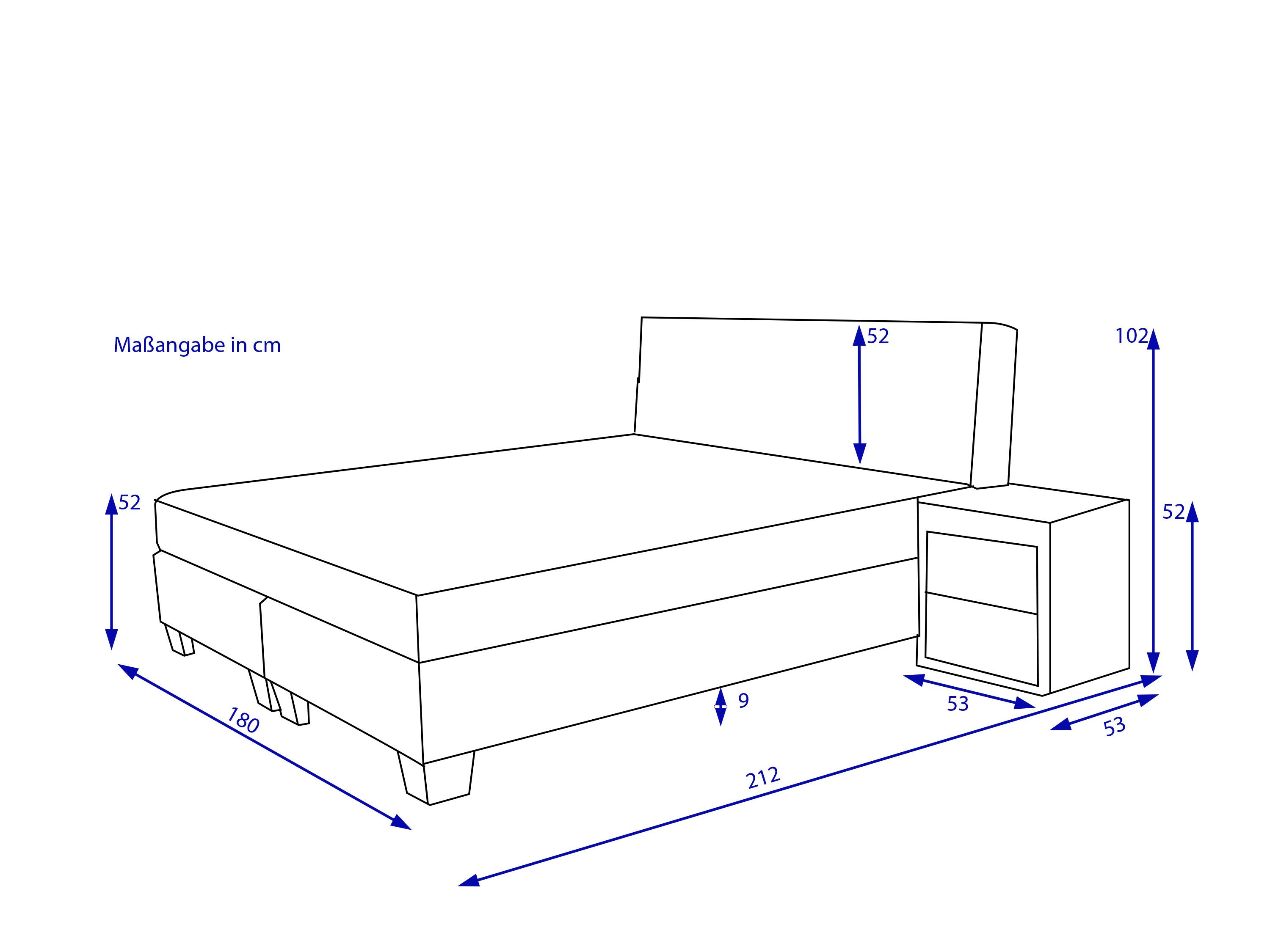 Boxspringbett SANSIBAR BILLUND