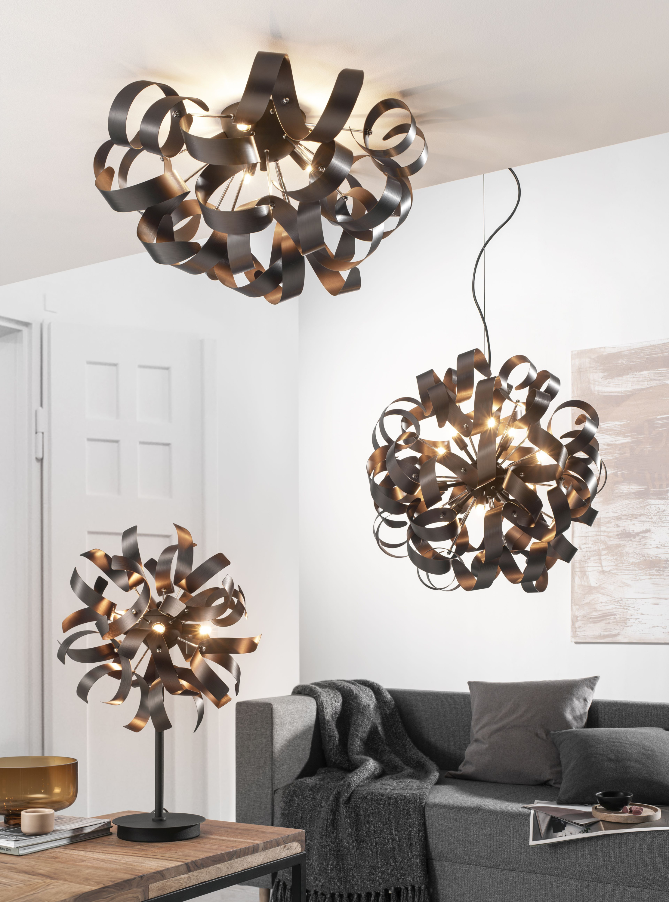 Pendelleuchte CURLY IV