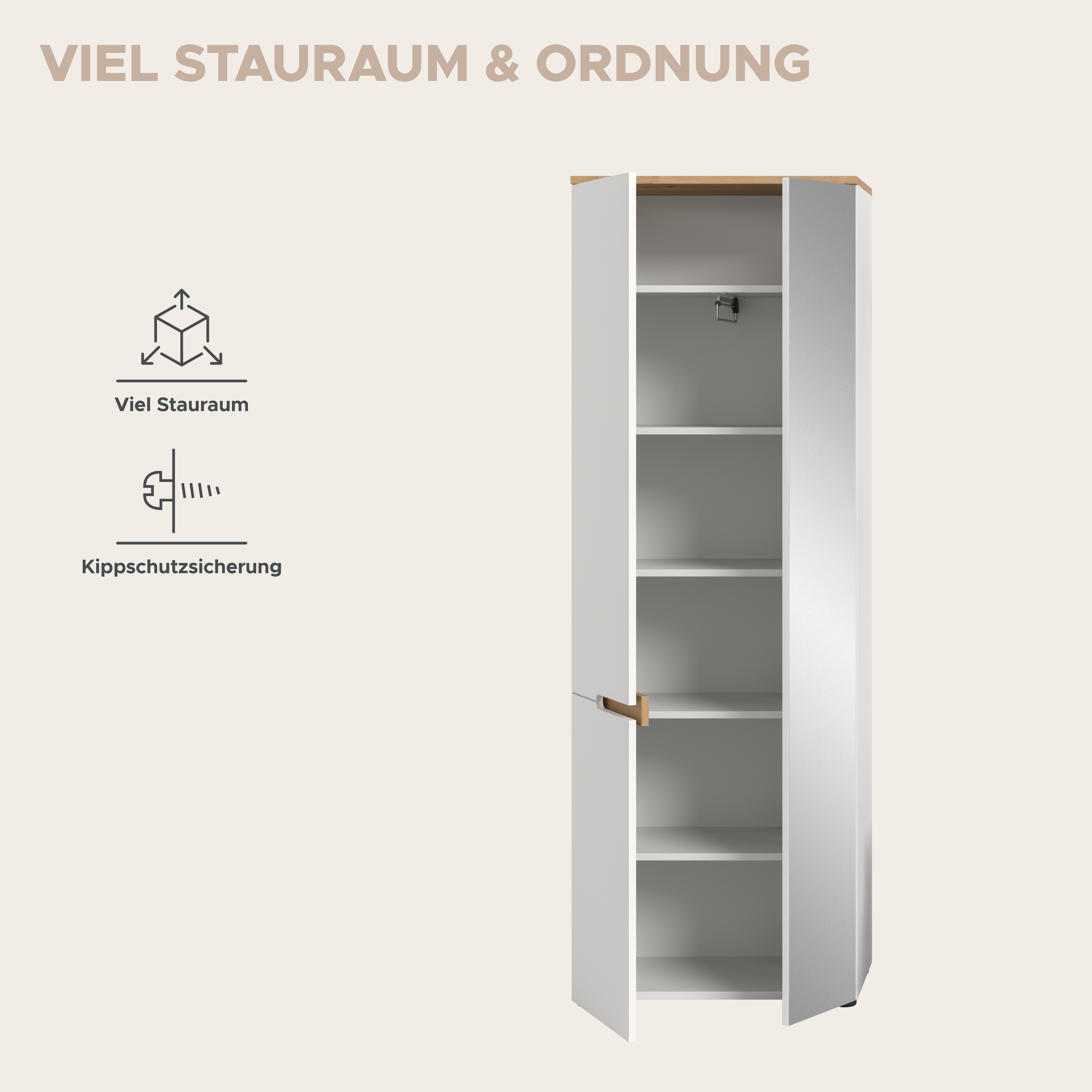 Garderobenschrank CANU