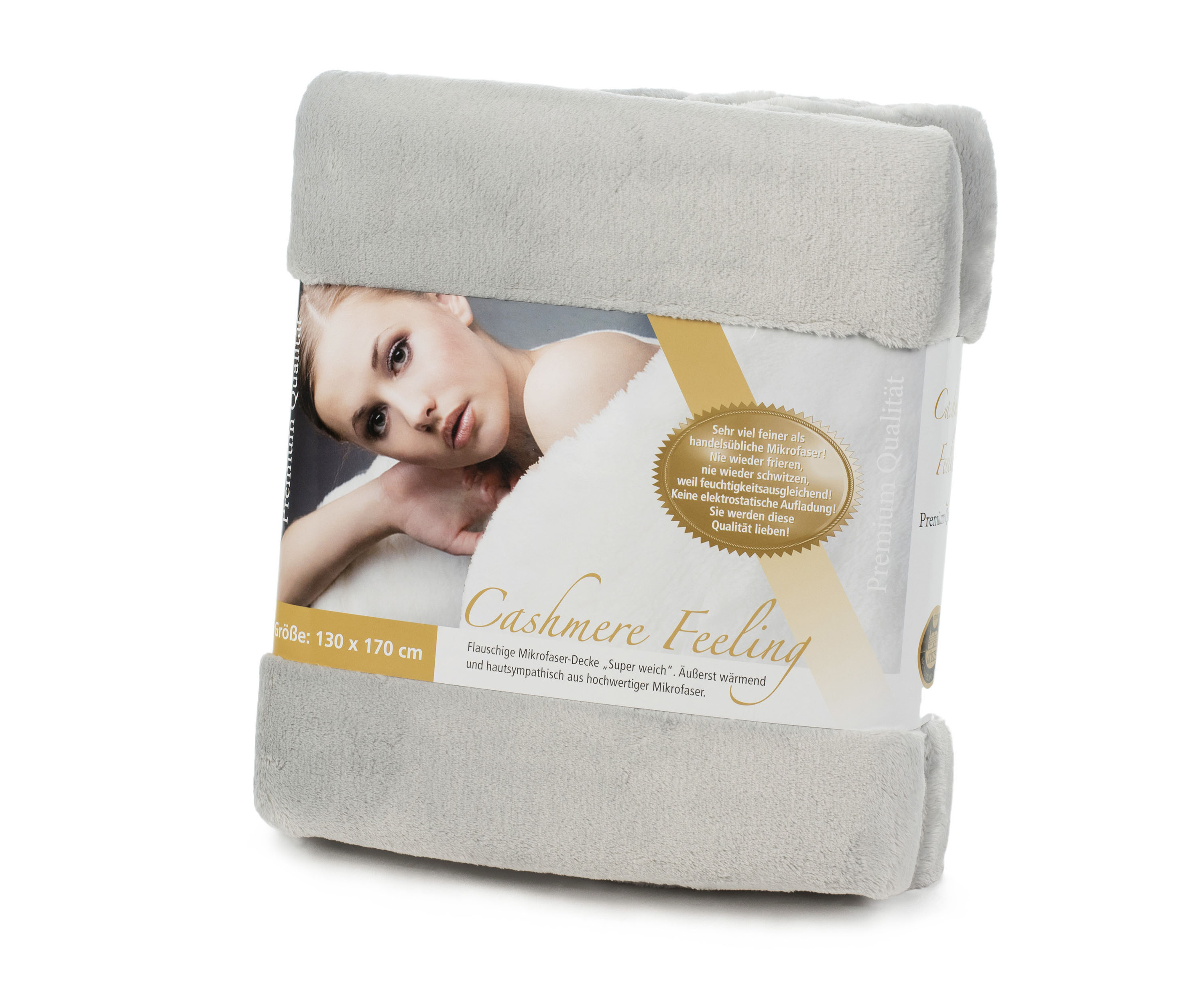Decke PREMIUM silber