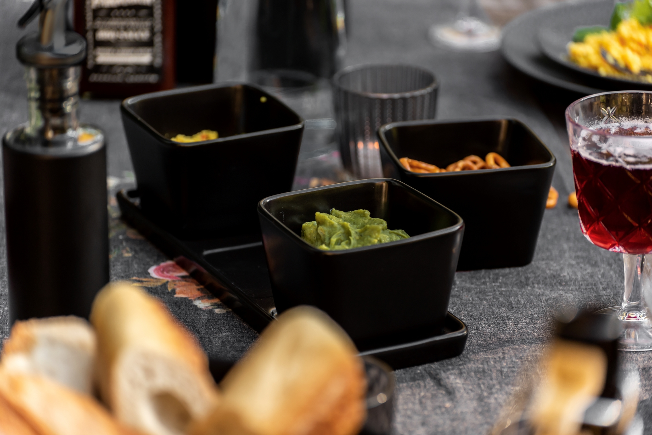 Snack & Dip Schalen Set