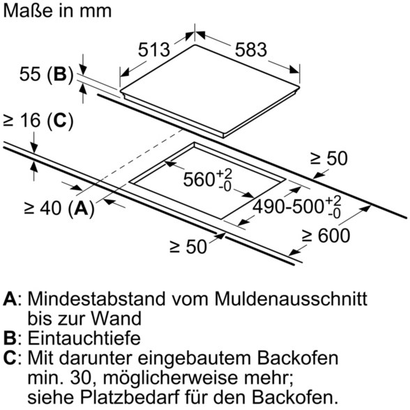 BOSCH Kochstelle PVS645BB5E