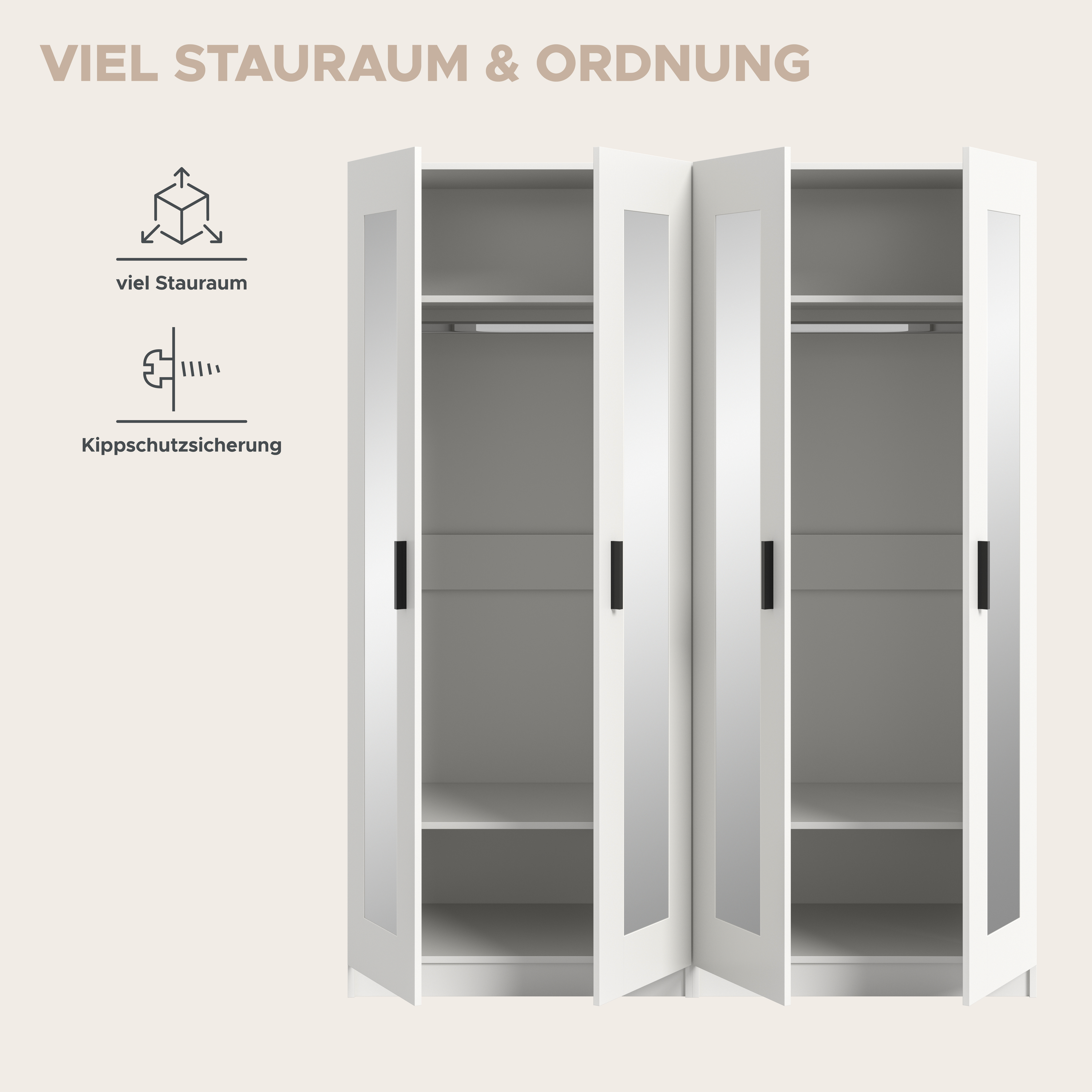 Kleiderschrank VISBY
