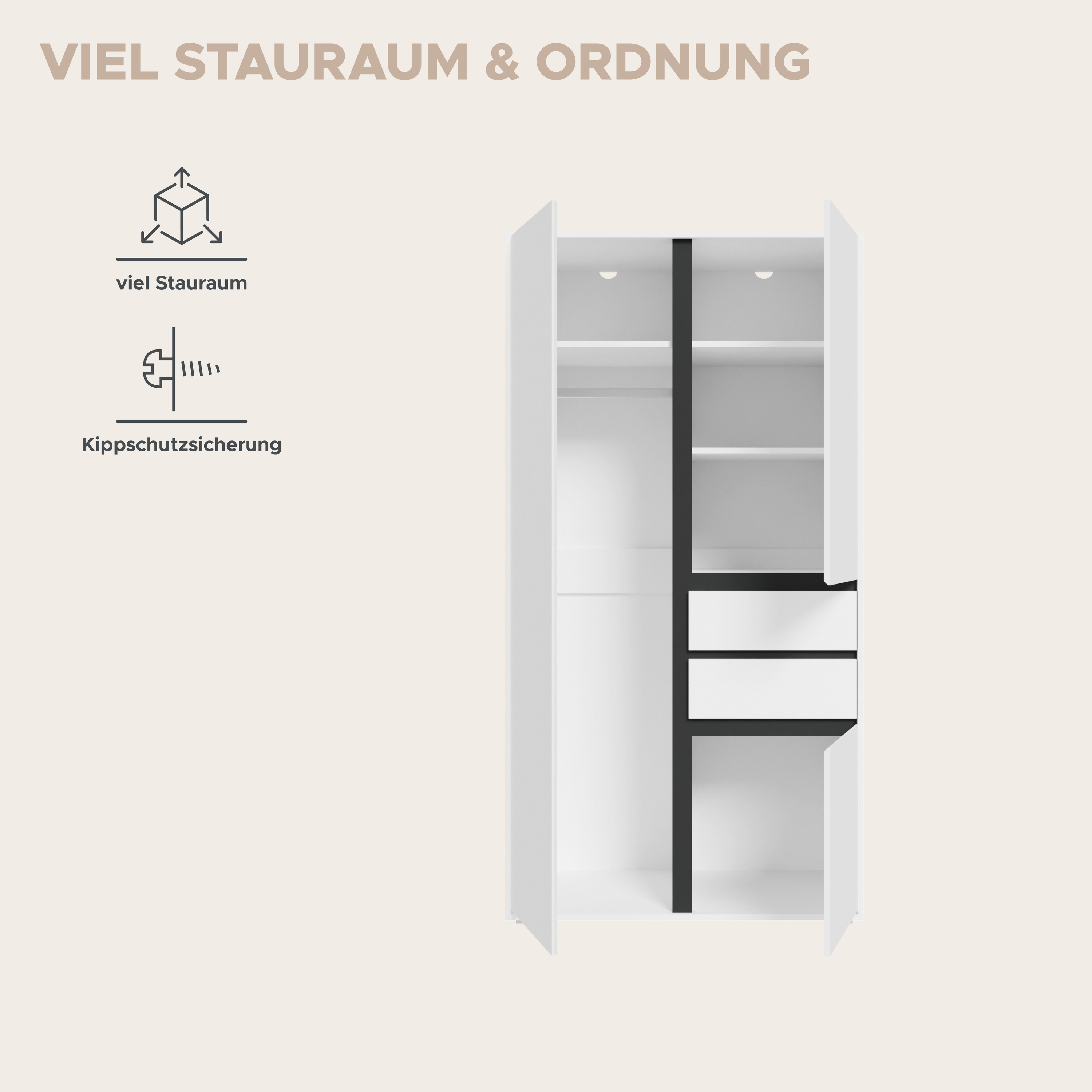Kleiderschrank FALUN
