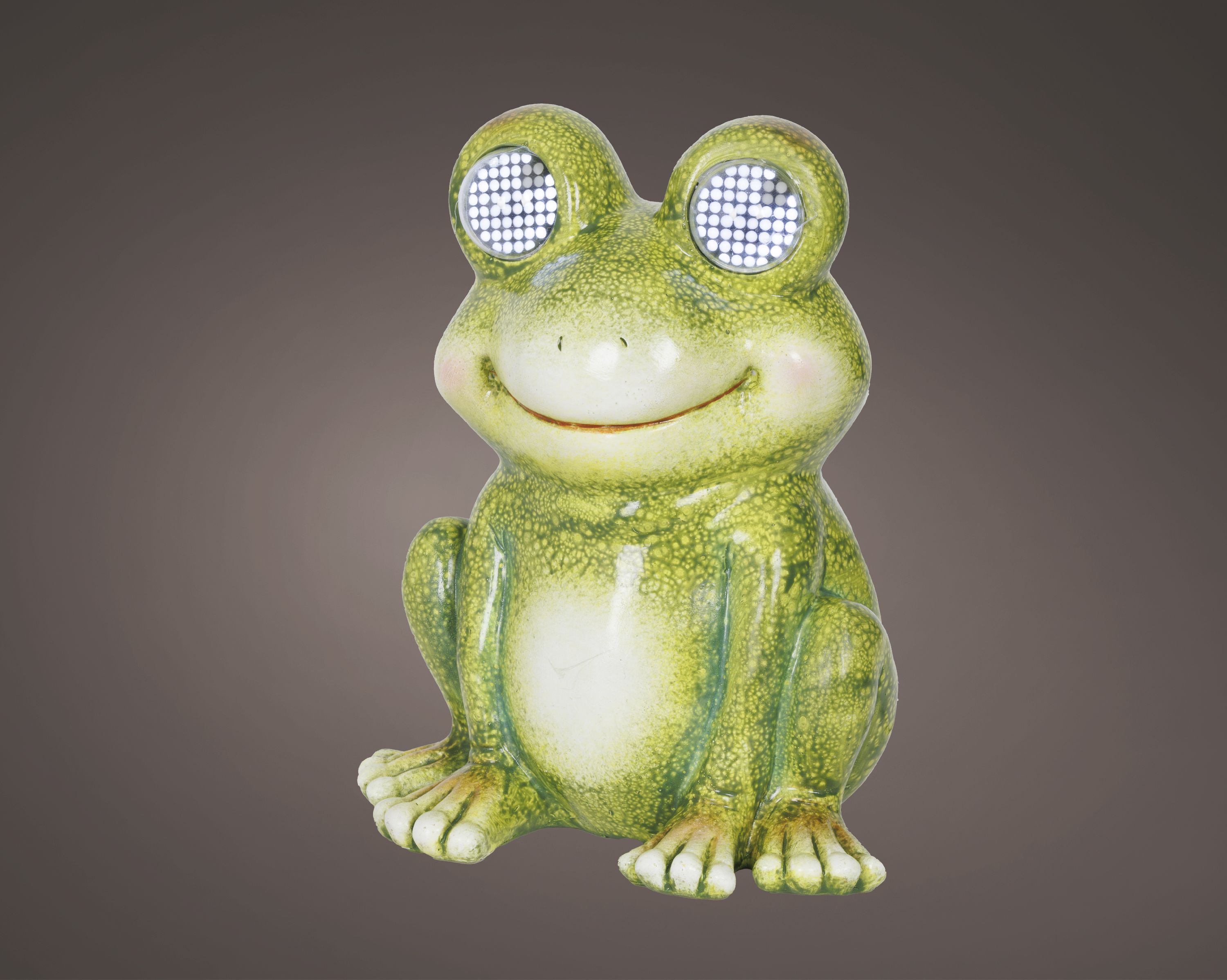 Dekofigur SOLAR FROSCH
