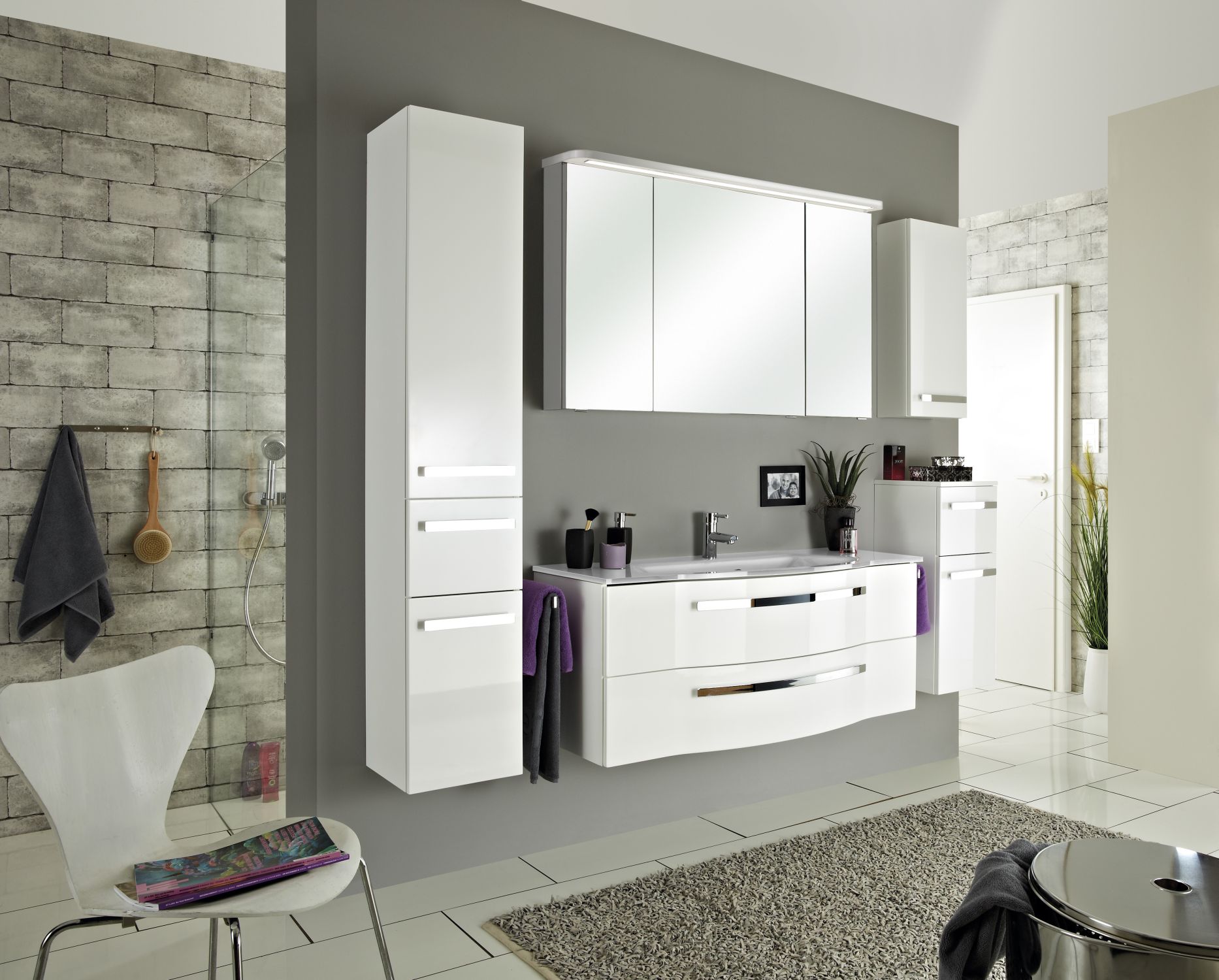 Badezimmer Aquarell 4005