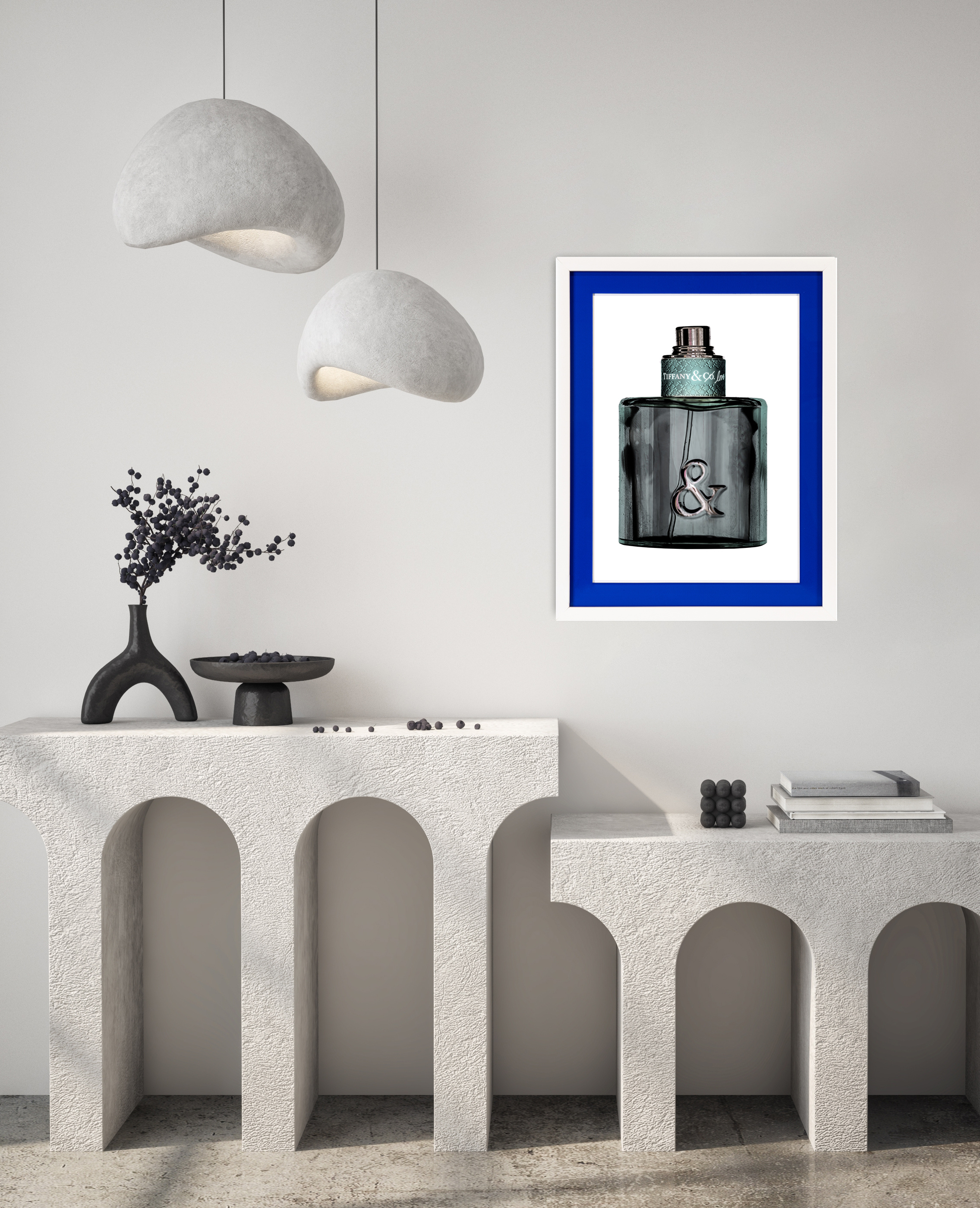 Kunstdruck Neon Passepartout