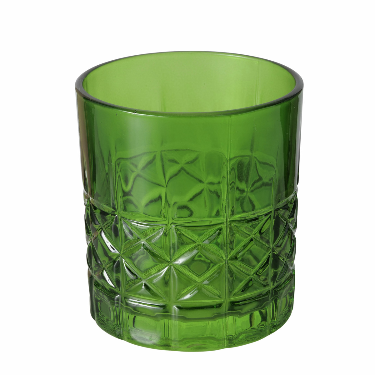 Trinkglas WHISKEY grün