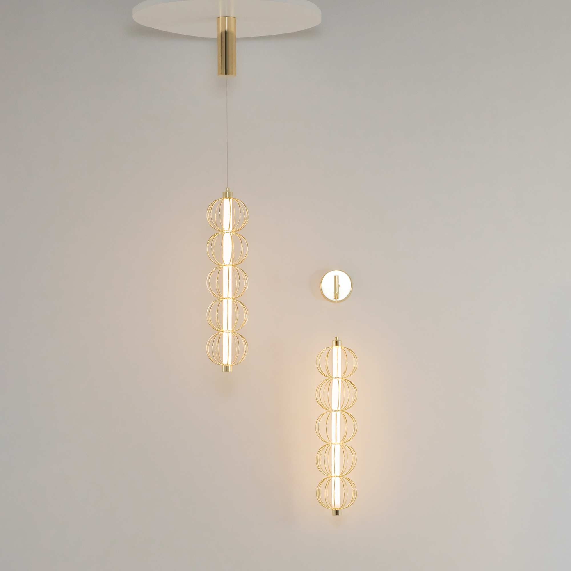 Wandleuchte GOLDEN CAGE