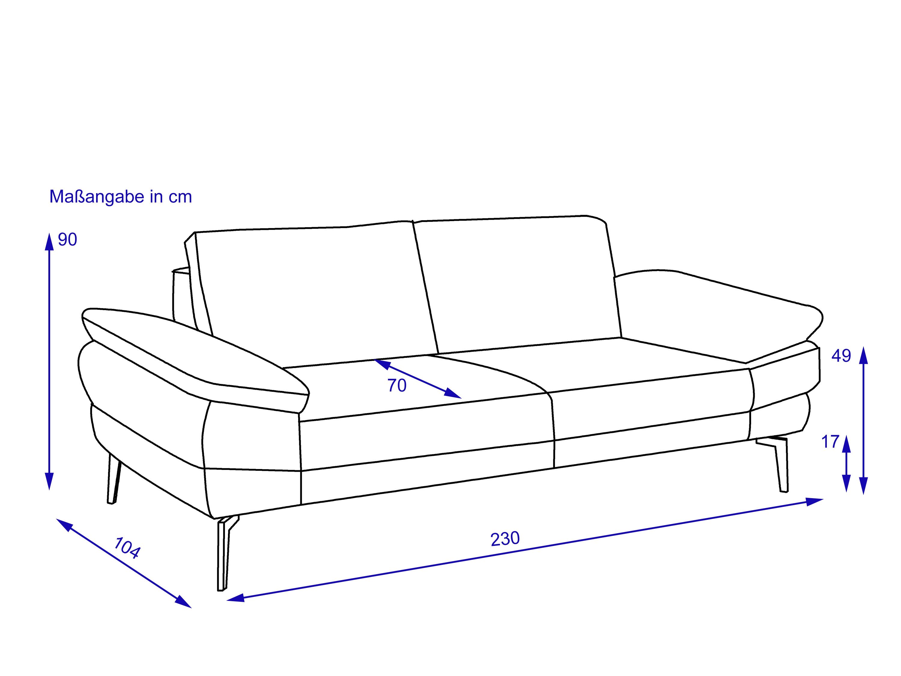 Sofa 3 Sitzer MONDO CIVITA