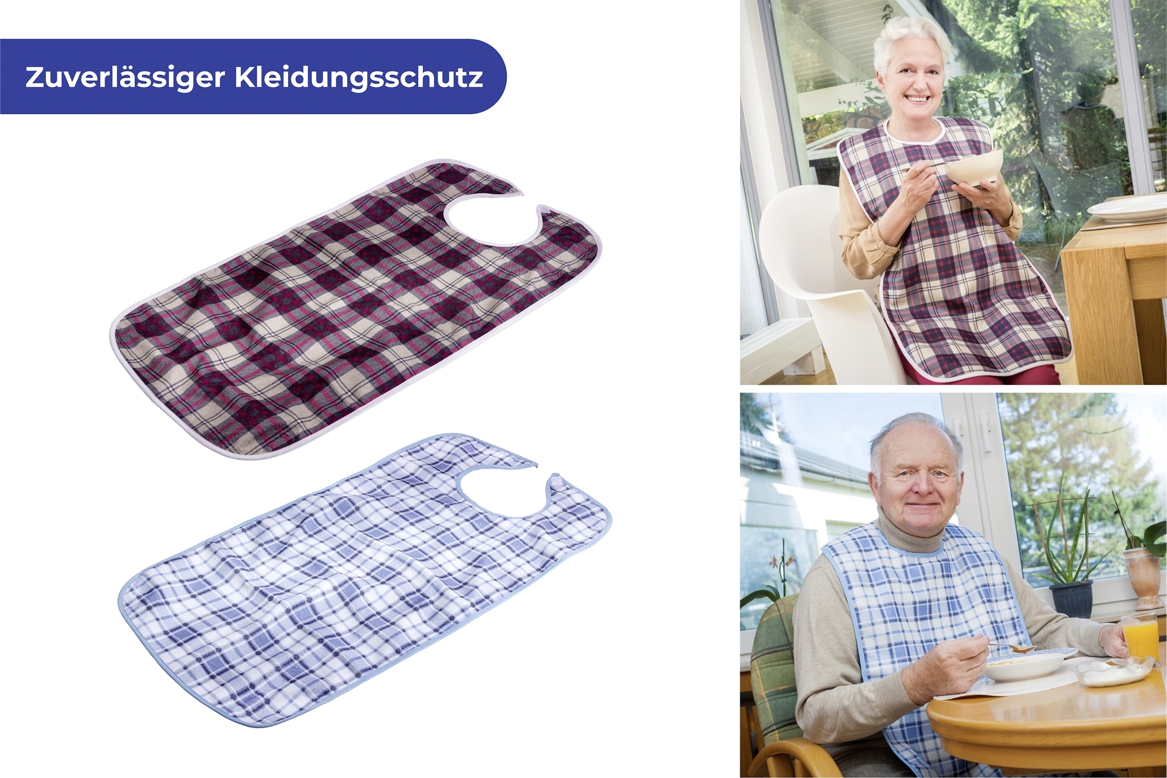 Speiseschürze 2er Set