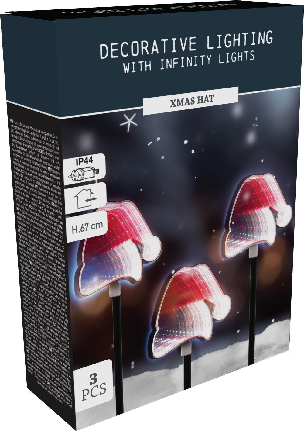 Gartenstecker-Set X-MAS MÜTZE