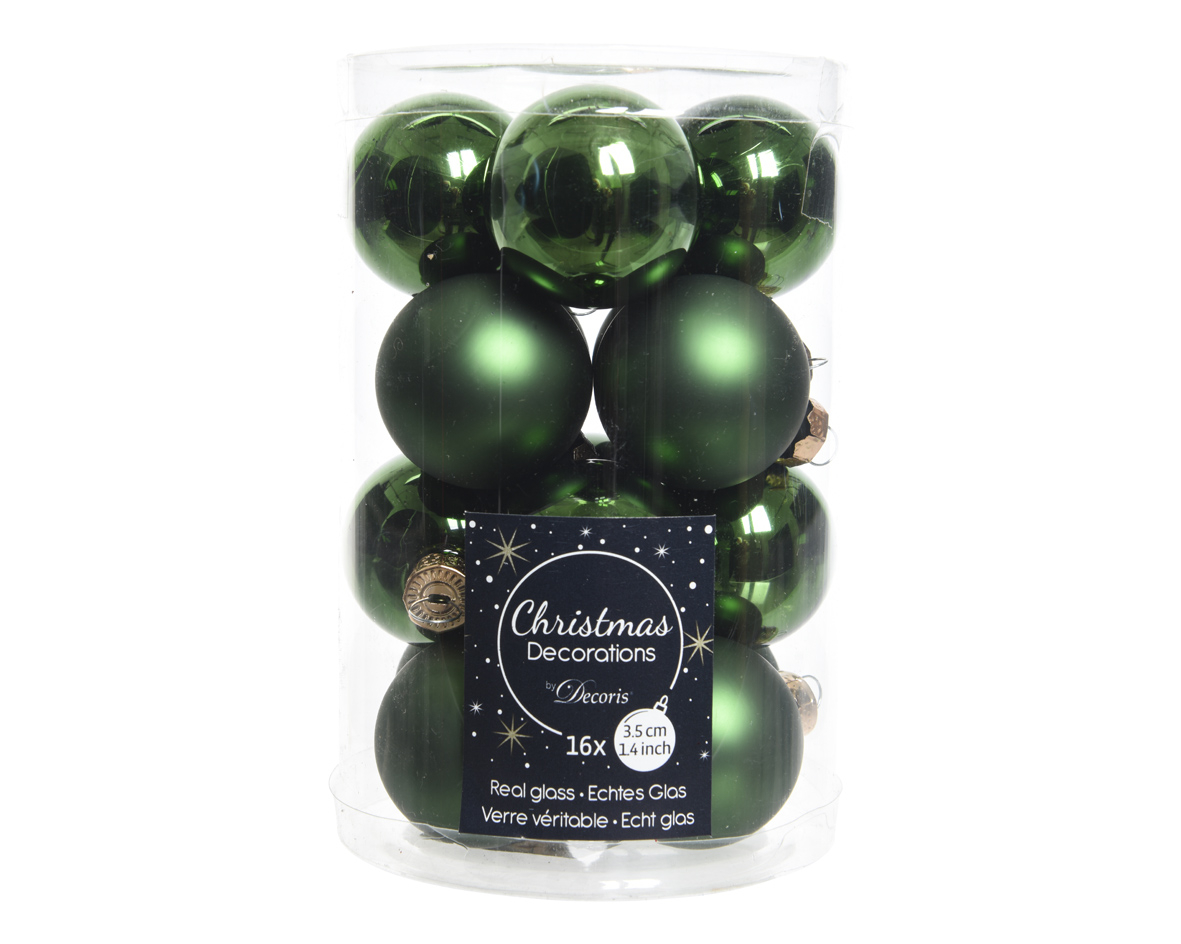 Weihnachtskugel-Box PINIENGRÜN