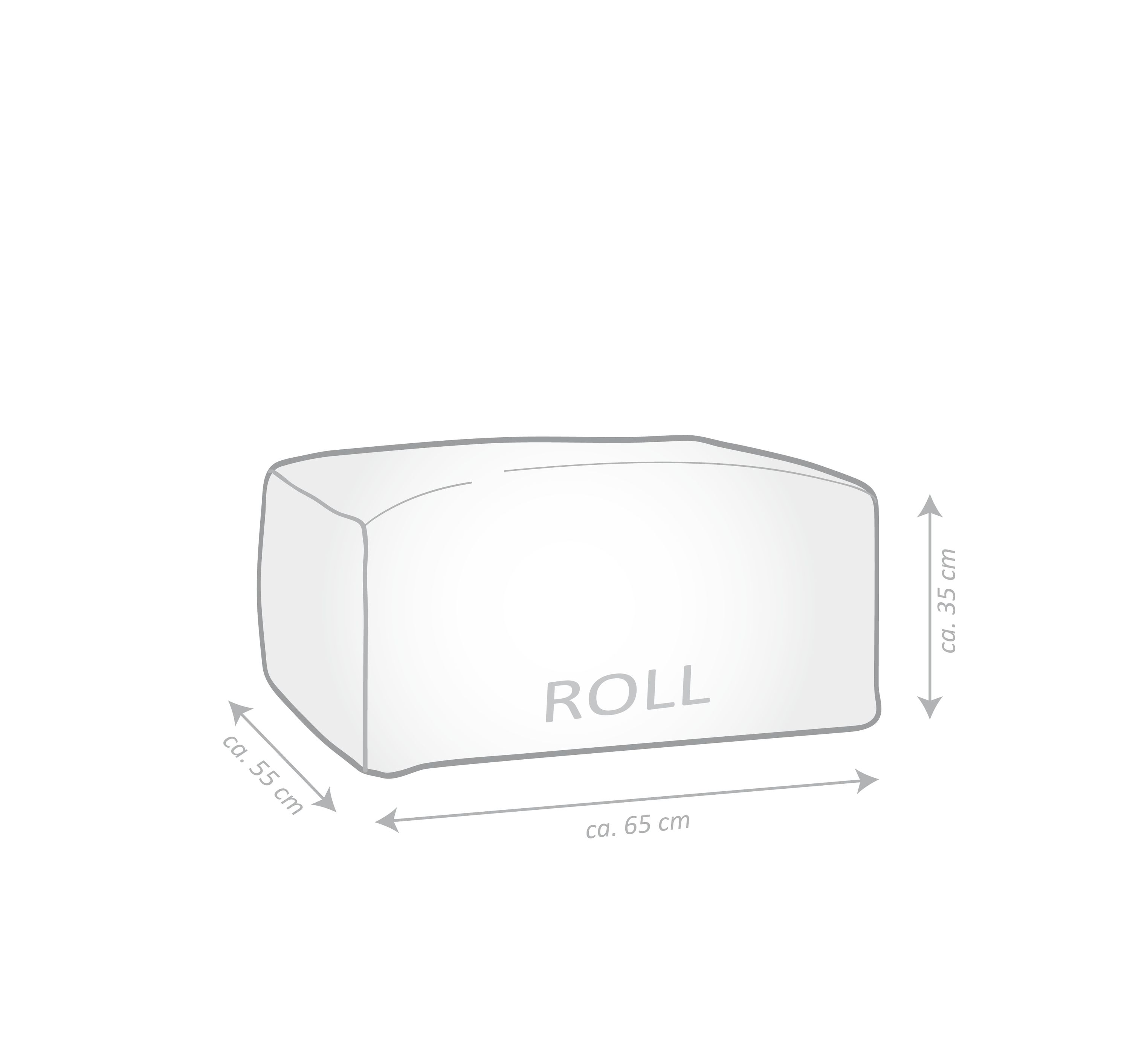 Sitzsack Roll KORFU