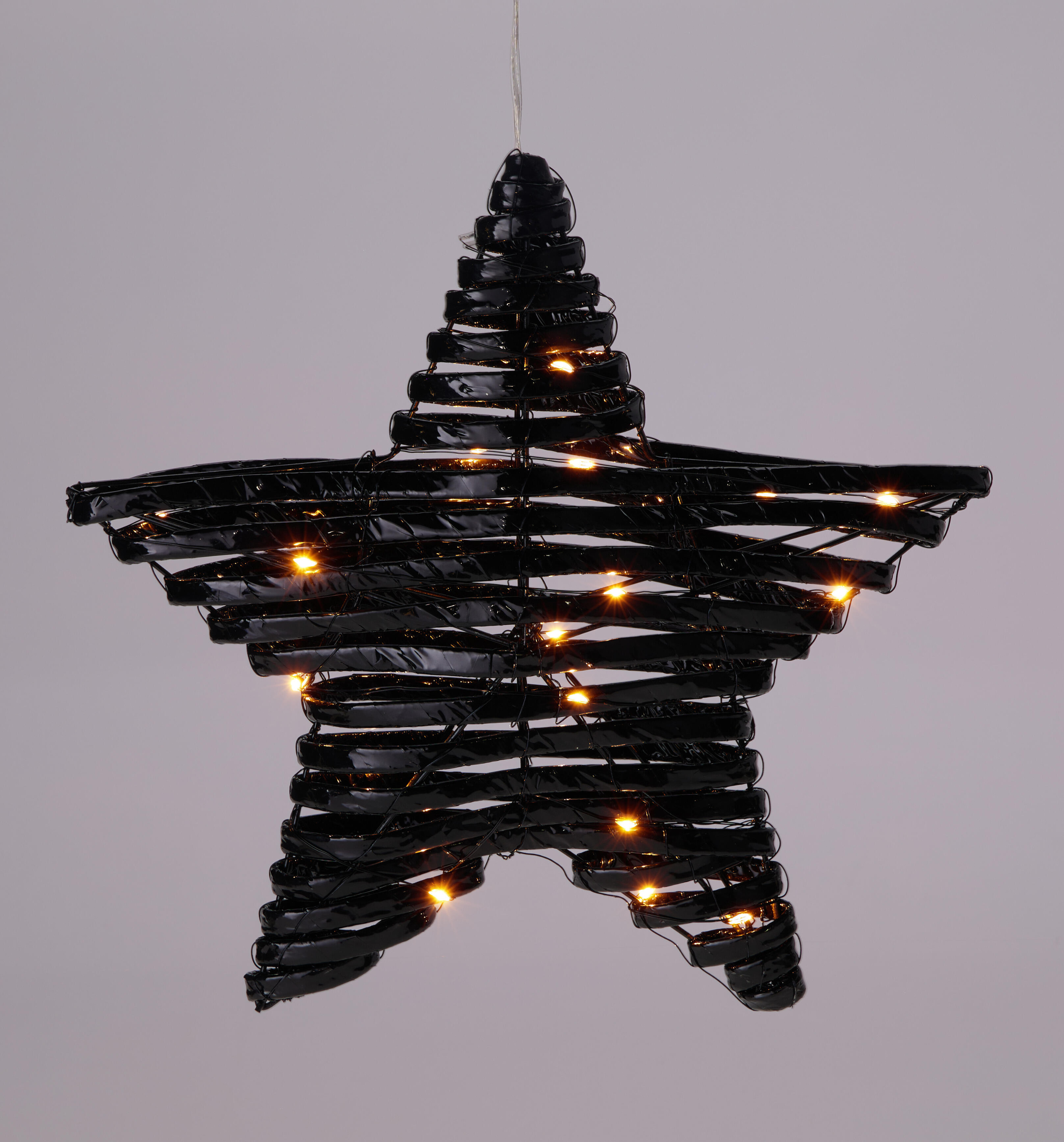 Dekoobjekt LED STAR schwarz