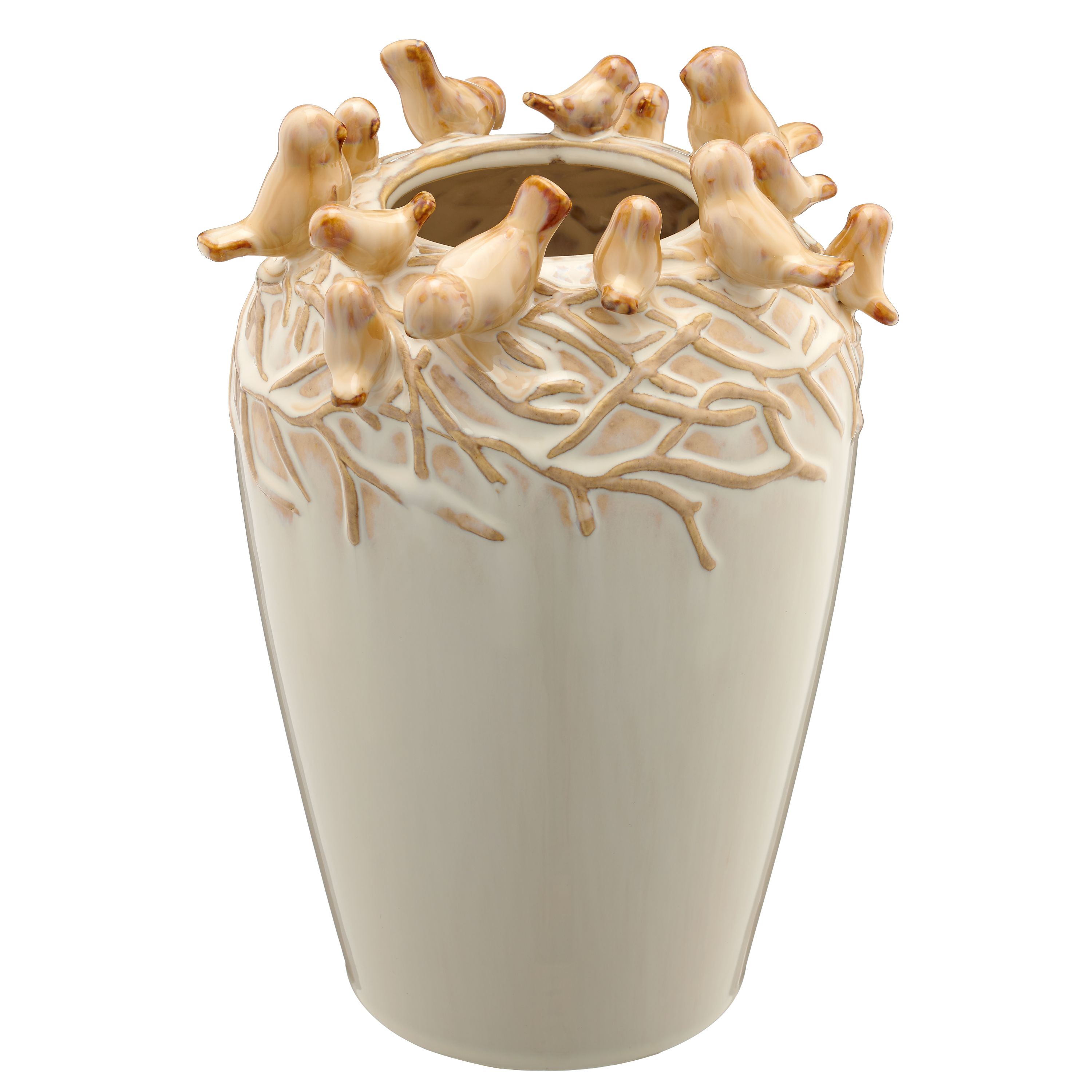 Vase VÖGEL