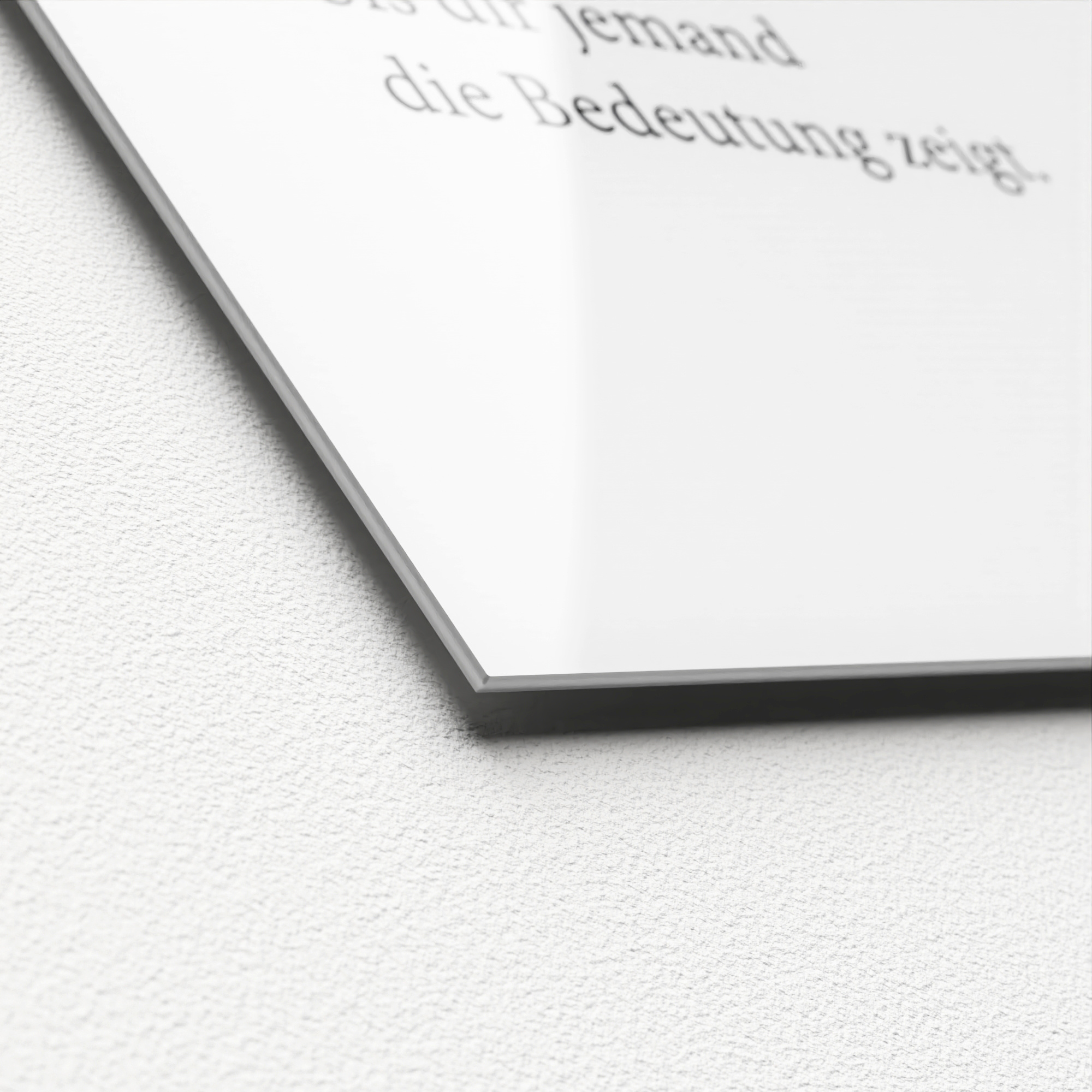 Glasbild LIEBE