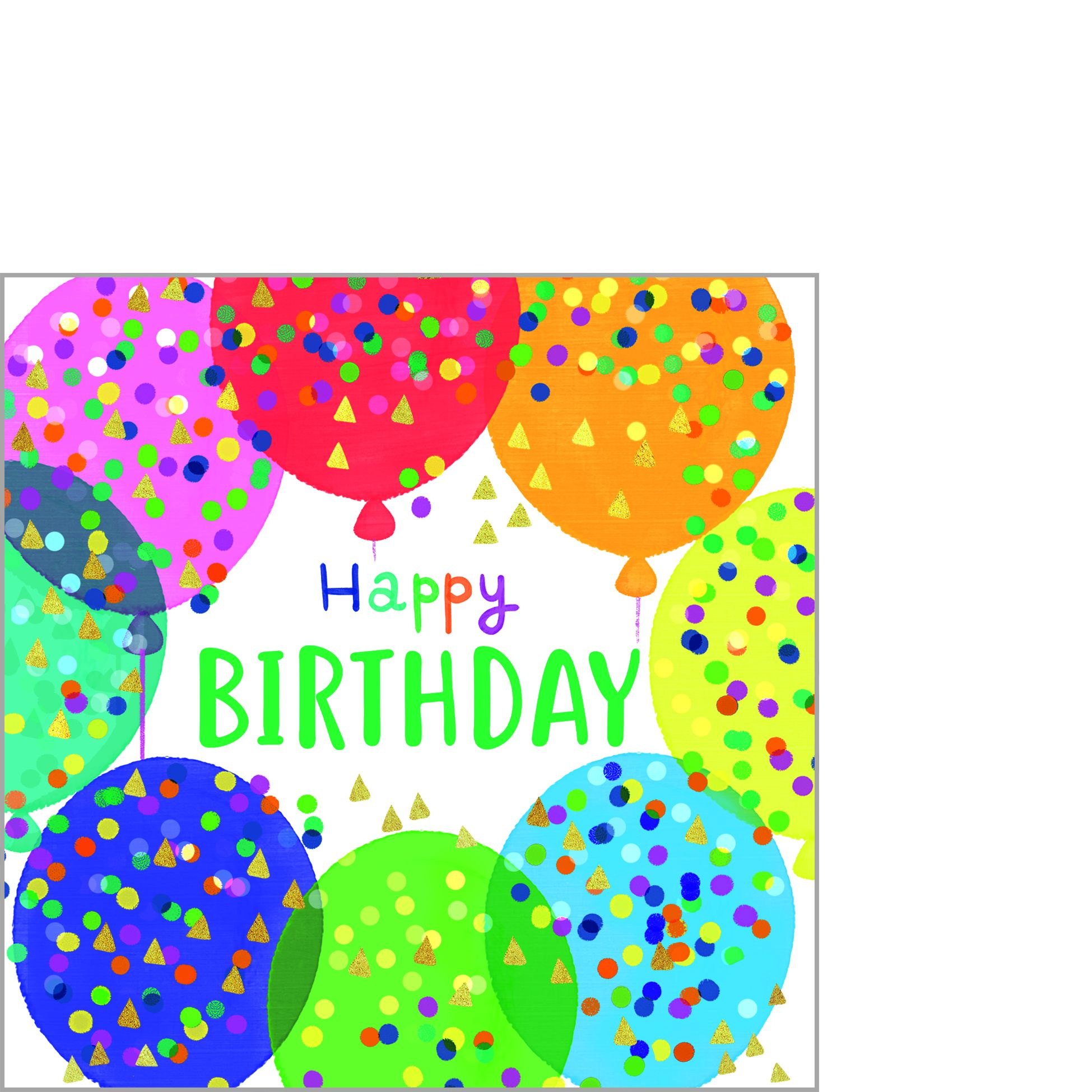 Servietten BALLOON & BIRTHDAY