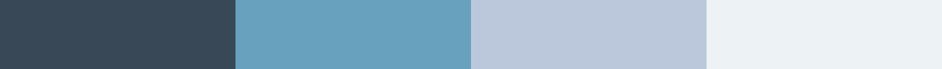 Farben Dunkelblau, Blau, Blau-Grau und Helles Grau