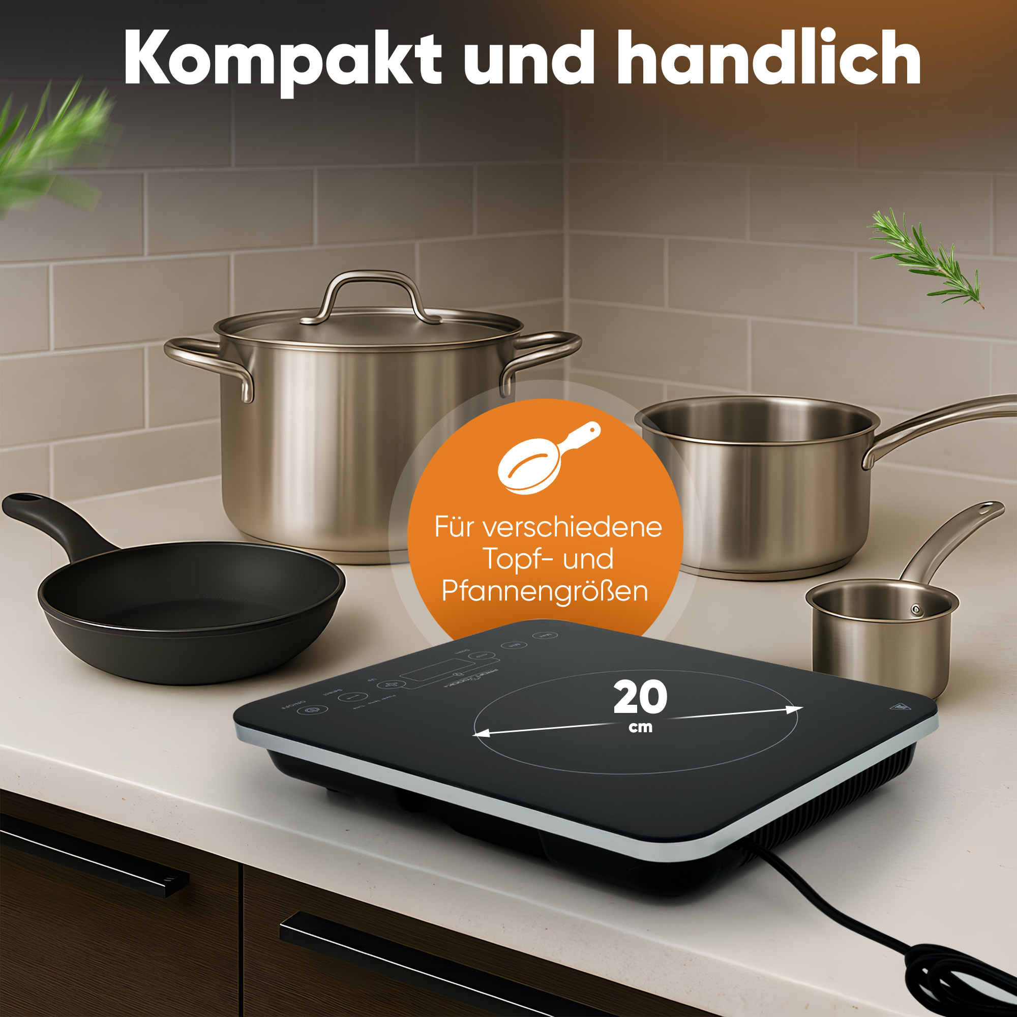 Einzelkochplatte INDUKTION