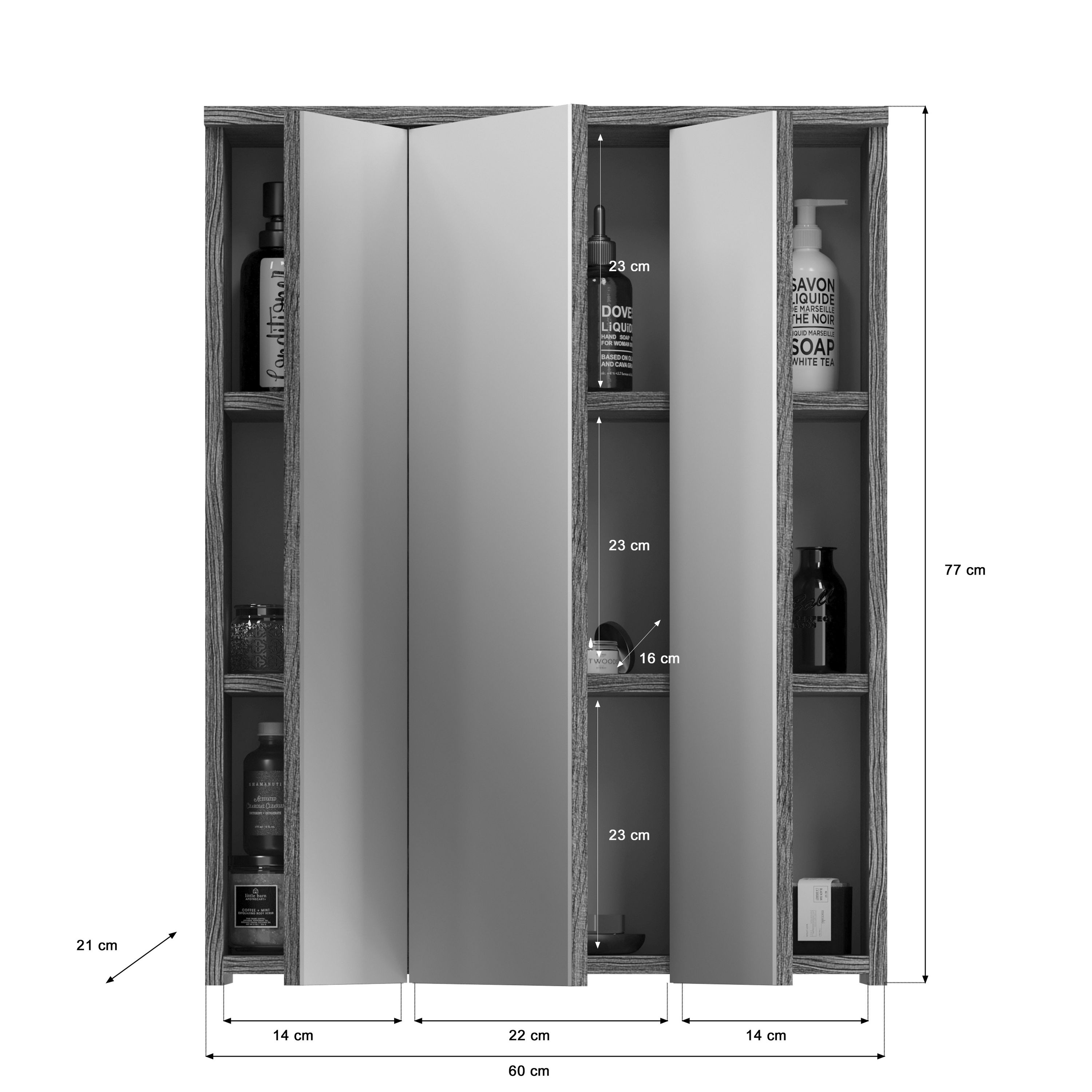 Spiegelschrank BLAKE