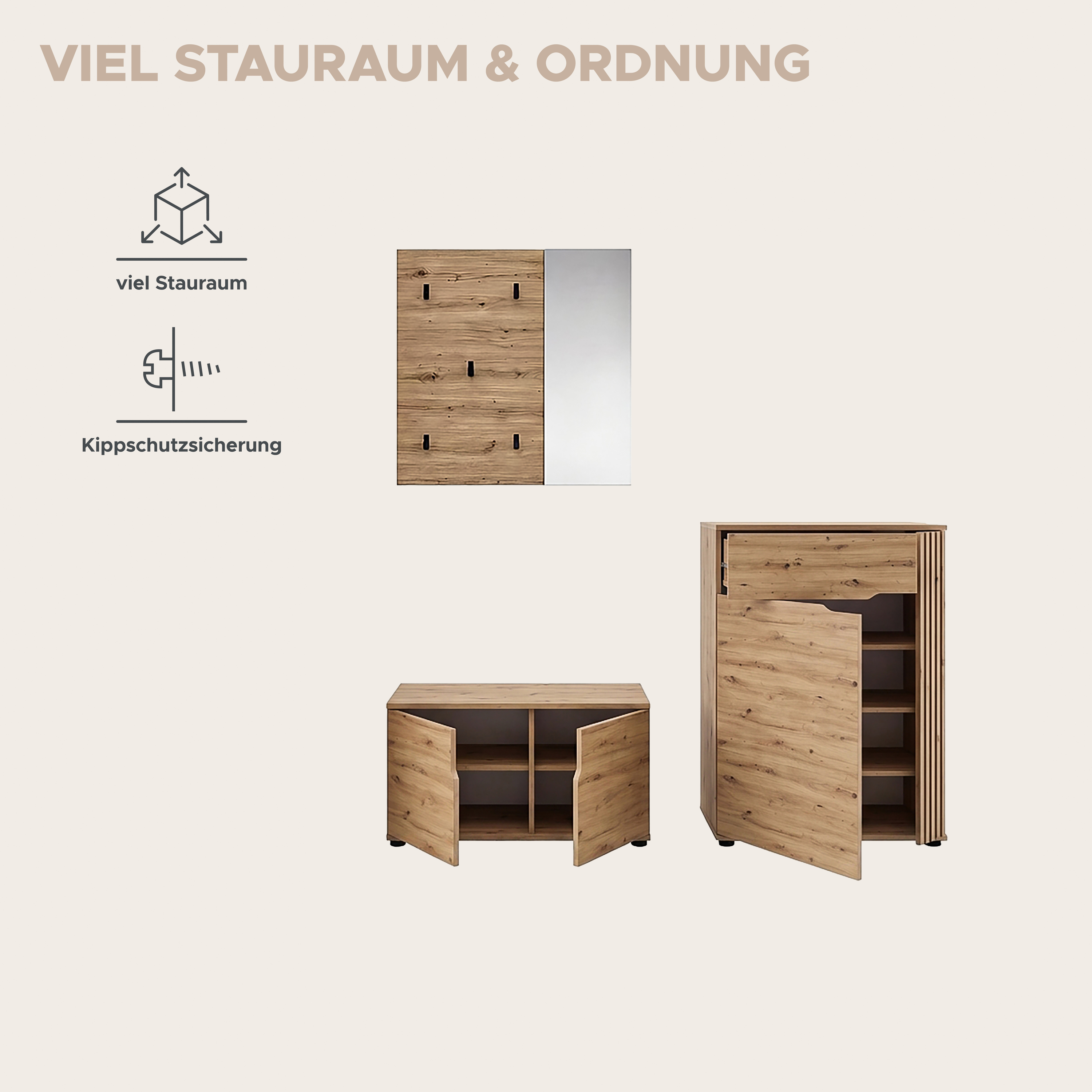Garderobenset KENO