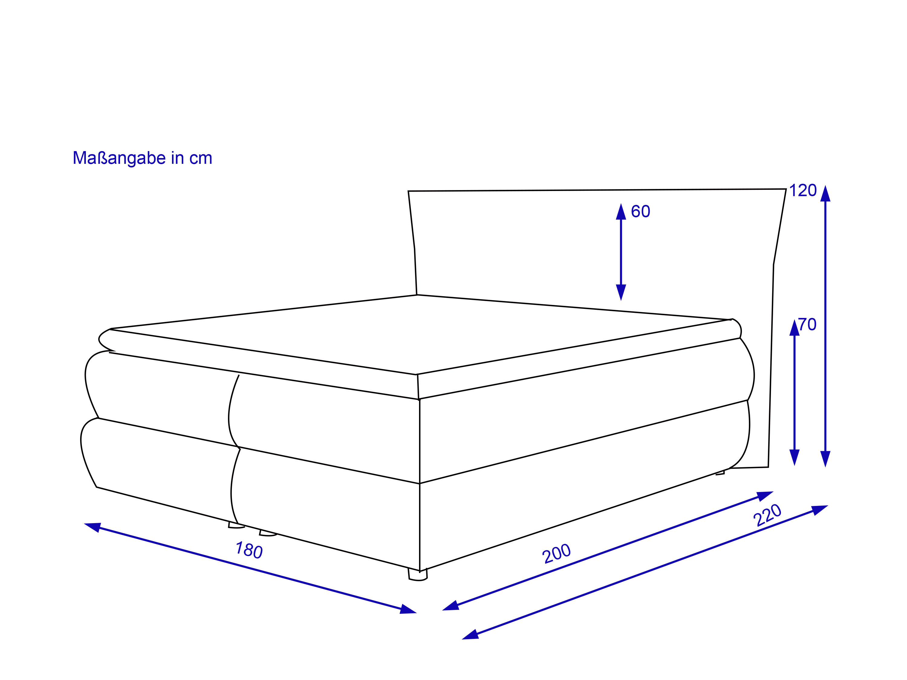 Boxspringbett CATRIONA