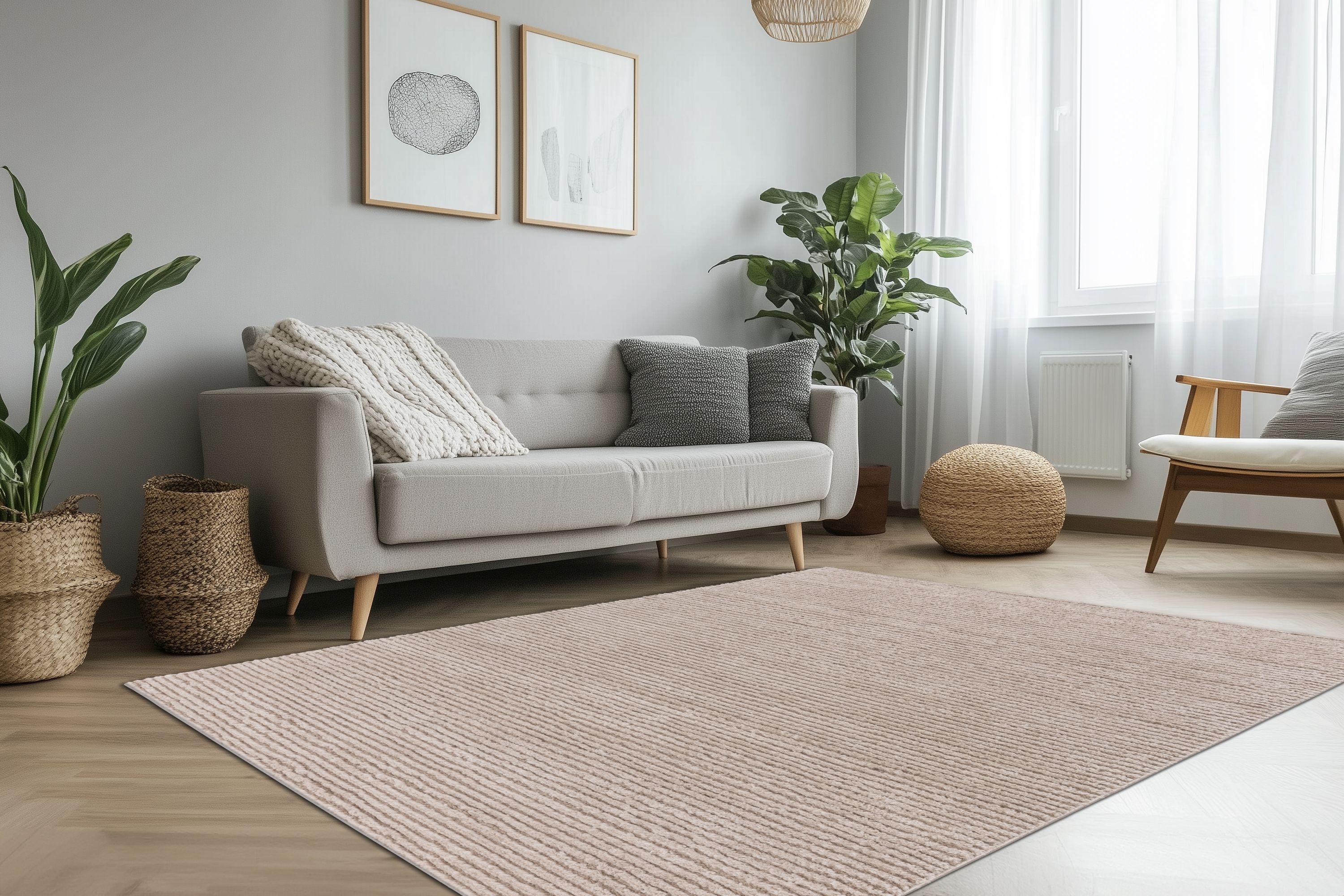 Teppich LOTUS beige