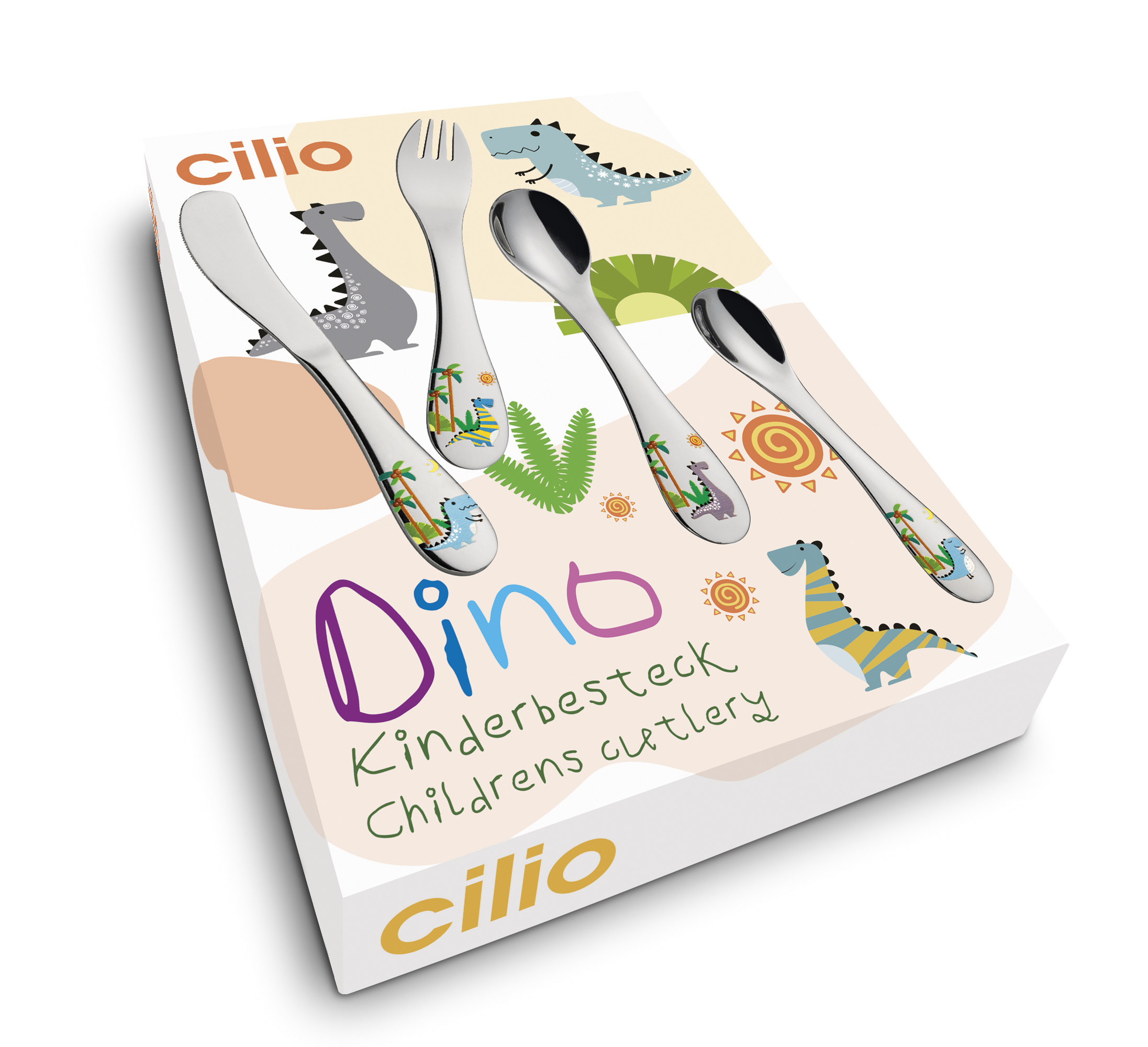 Kinderbesteck cilio DINO