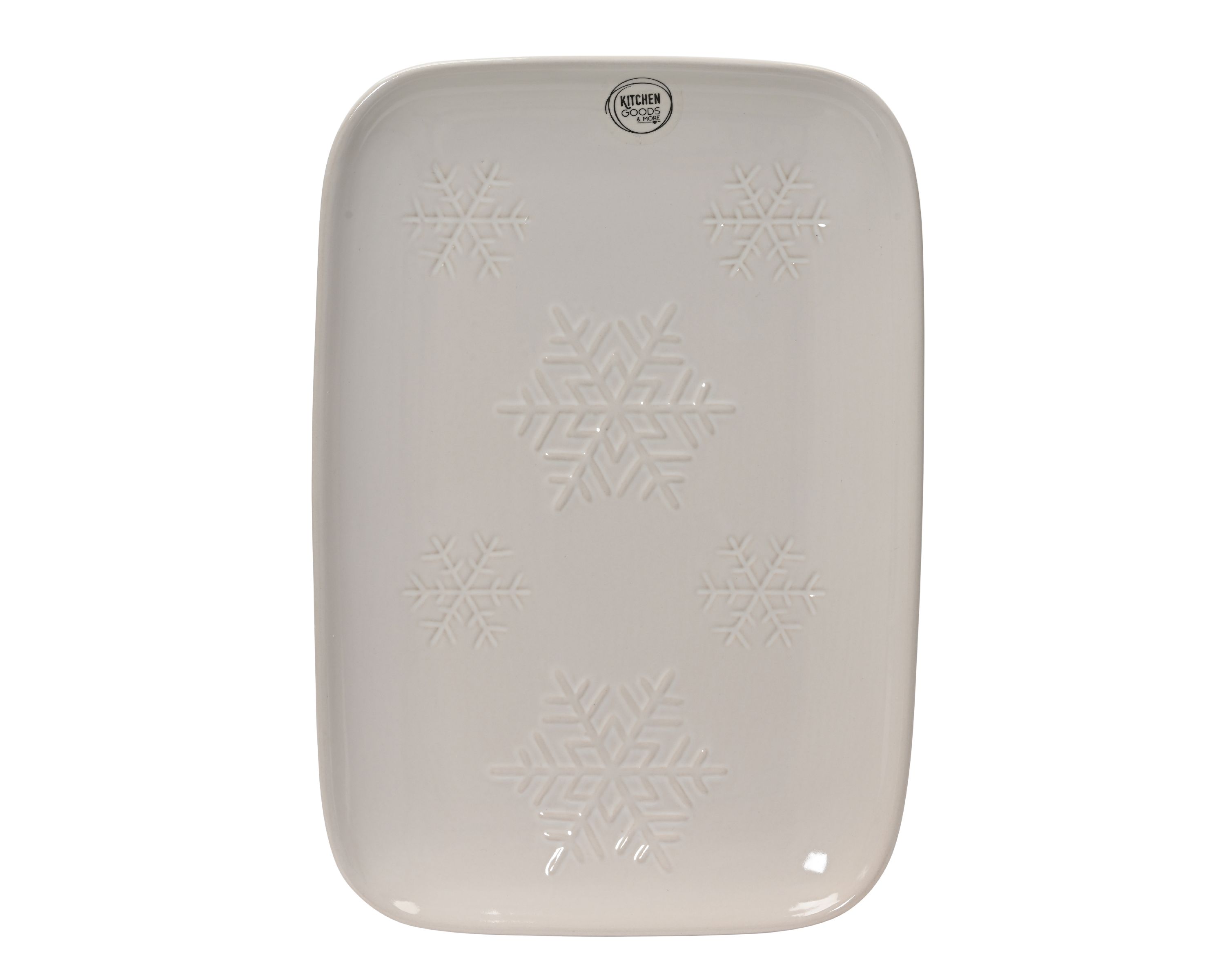 Servierplatte WHITE XMAS