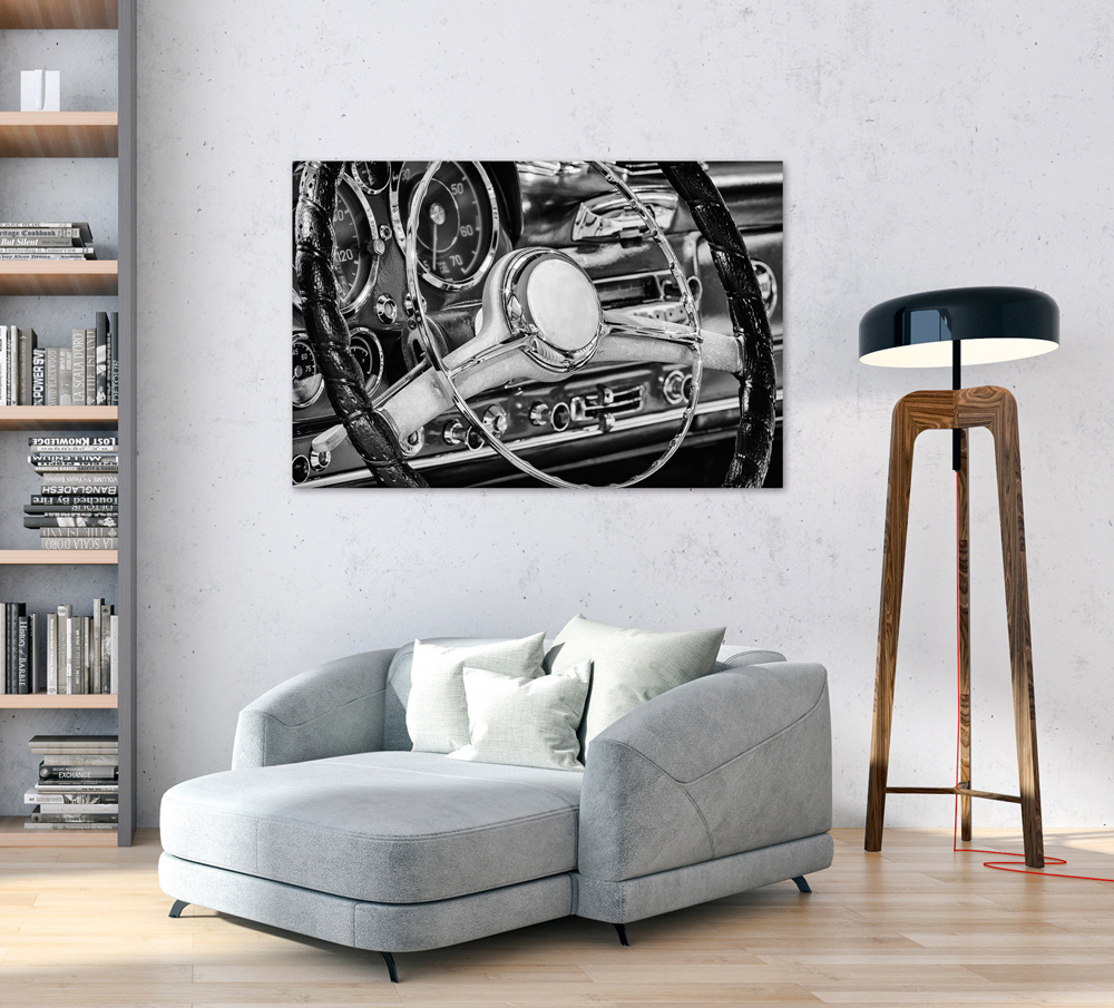 Akustikbild OLDTIMER LENKRAD