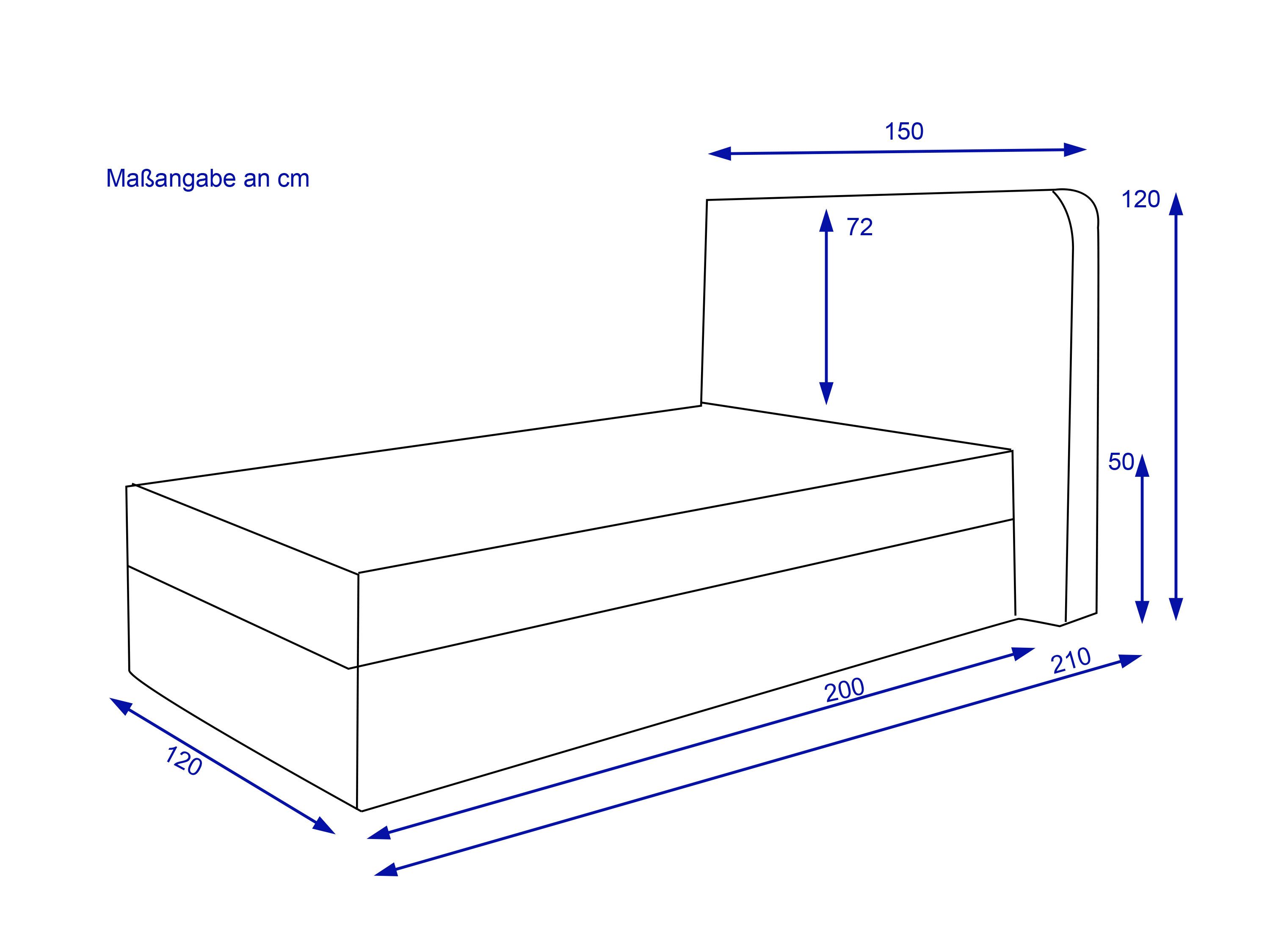 Boxspringbett SANSIBAR VINTERDAL