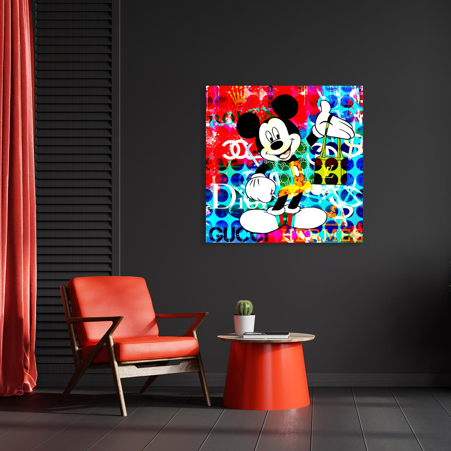 Acrylglasbild Graffiti