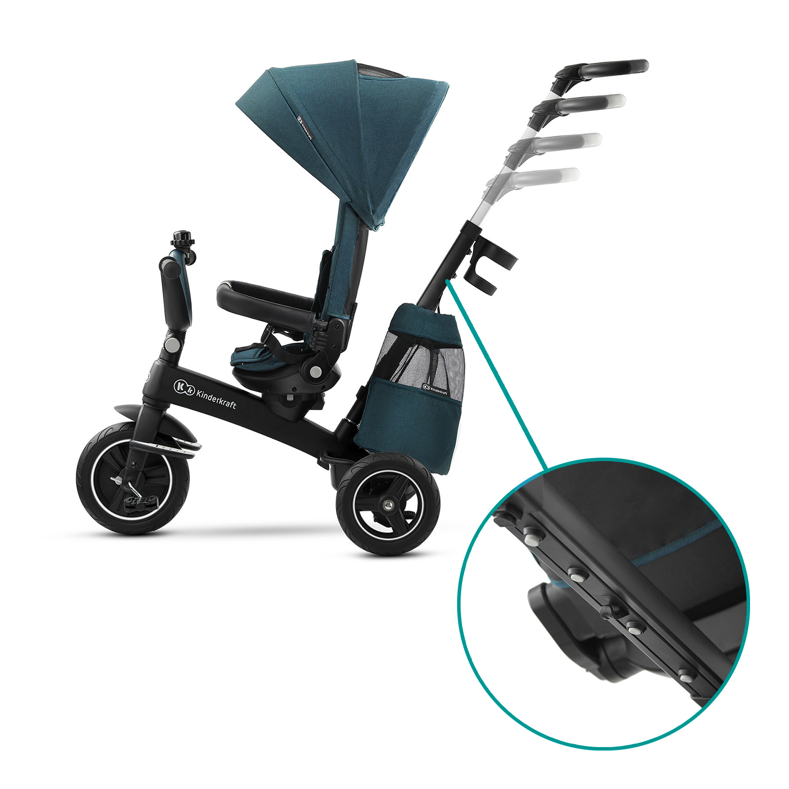 Dreirad KINDERKRAFT EASYTWIST
