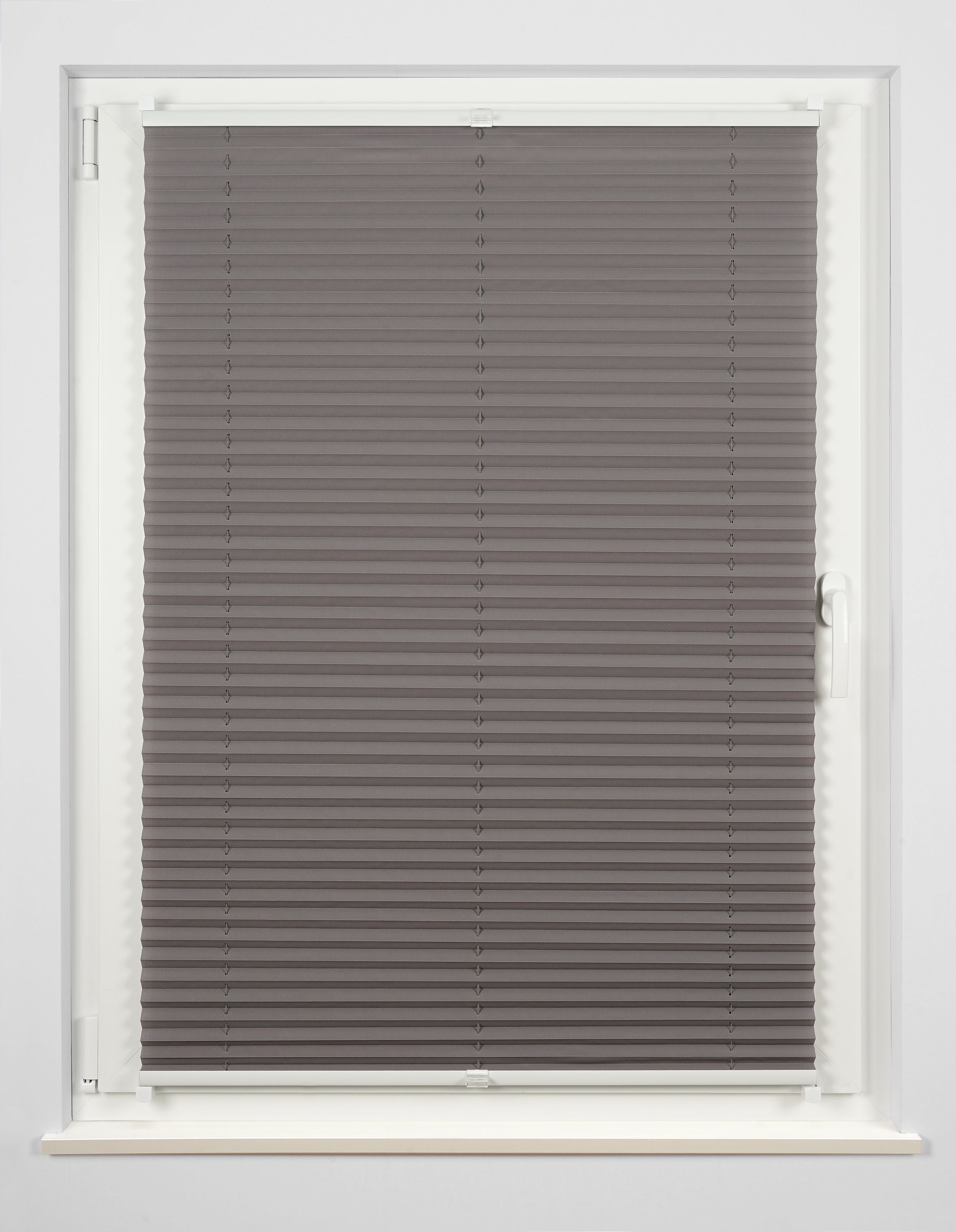 Plissee FREE grau 65x130cm