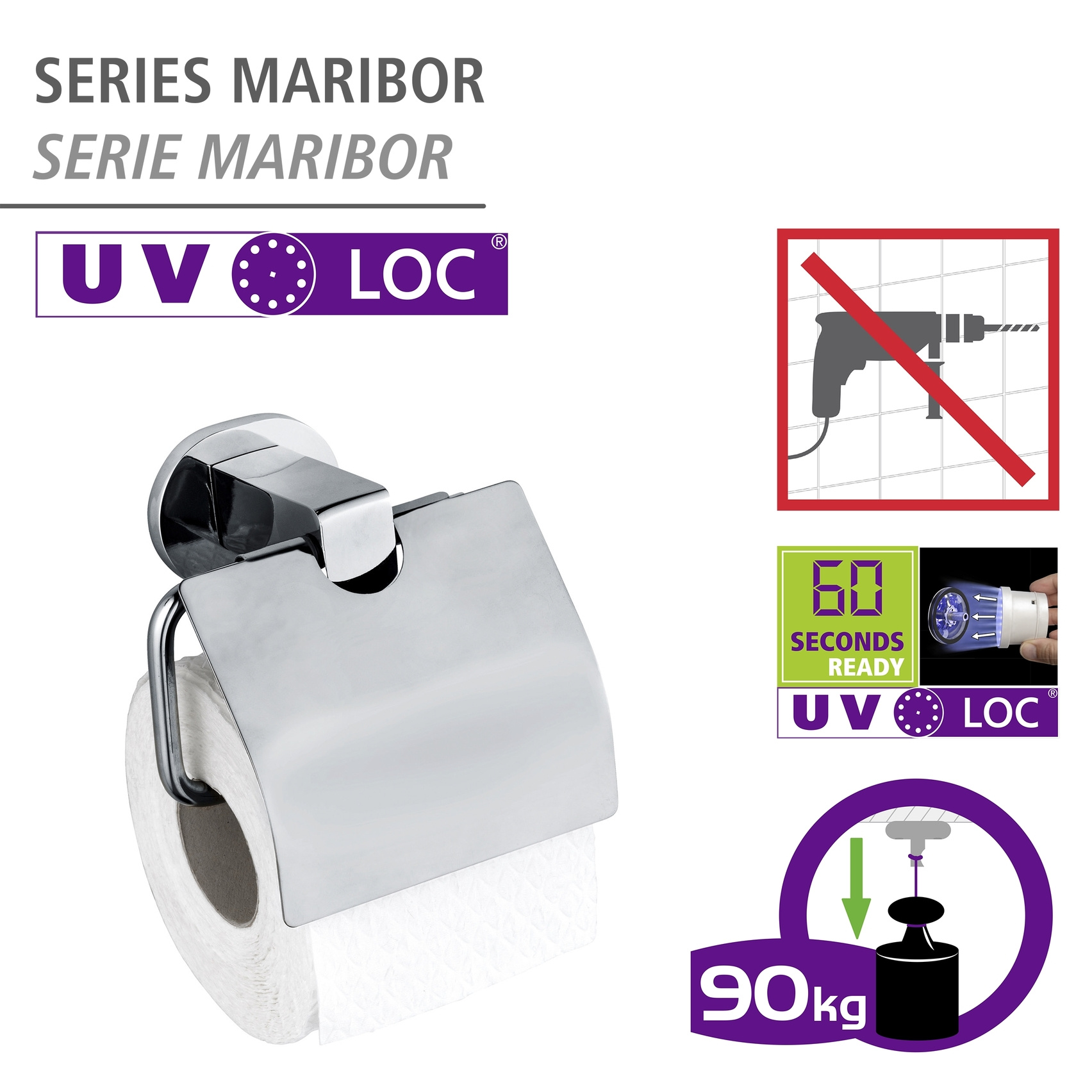 Toilettenpapierhalter MARIBOR